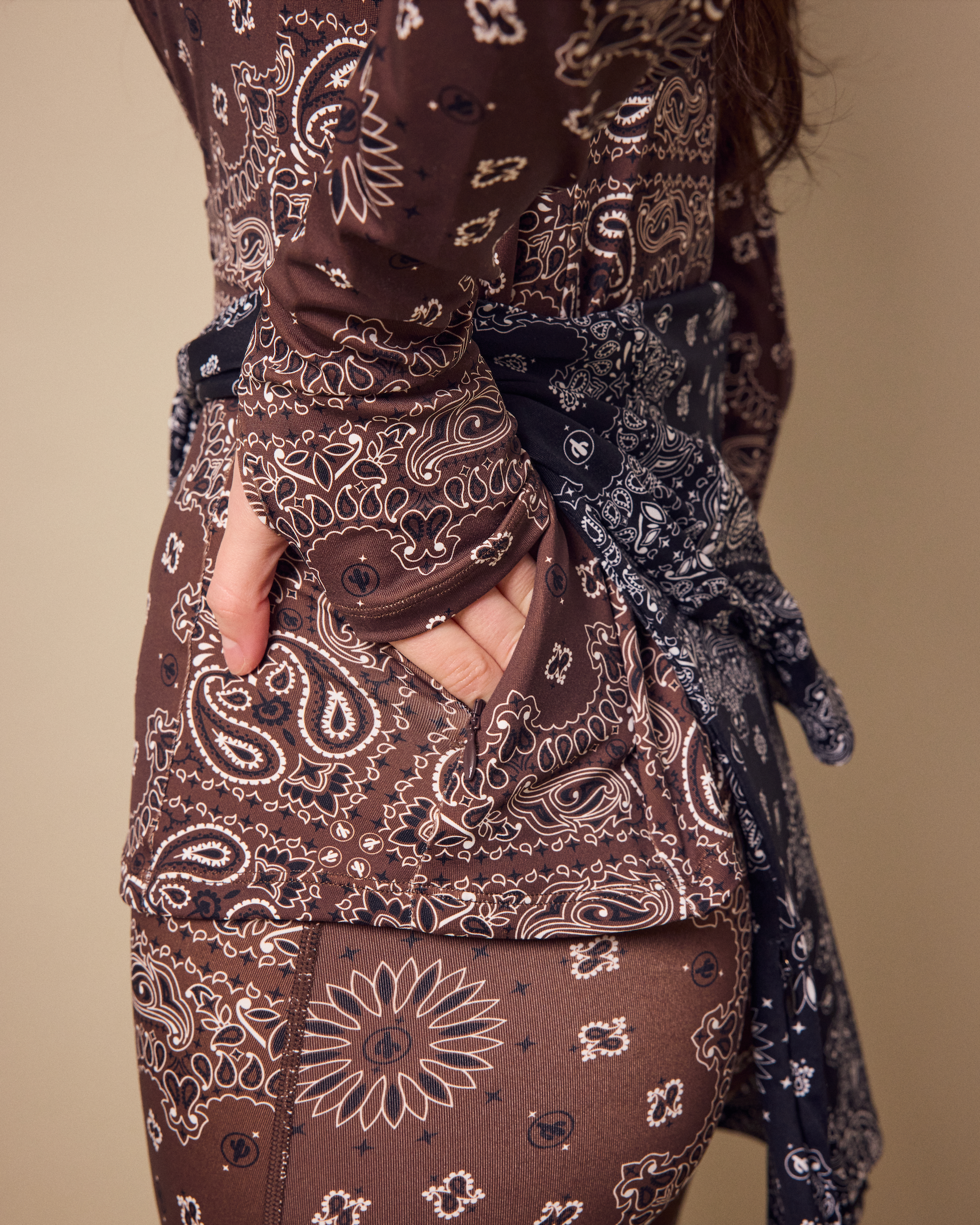 Yoga Zip Jacket Choco