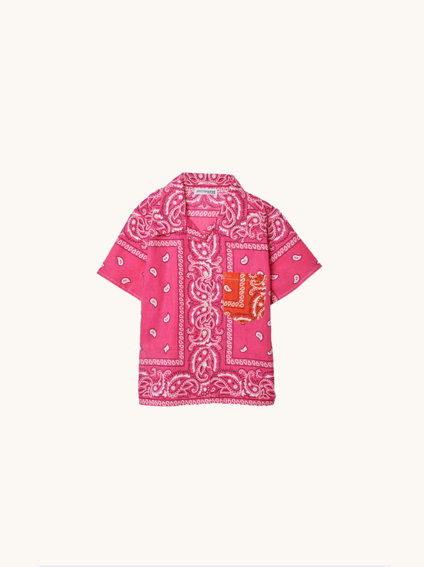 Kid Shirt Pink Bandana