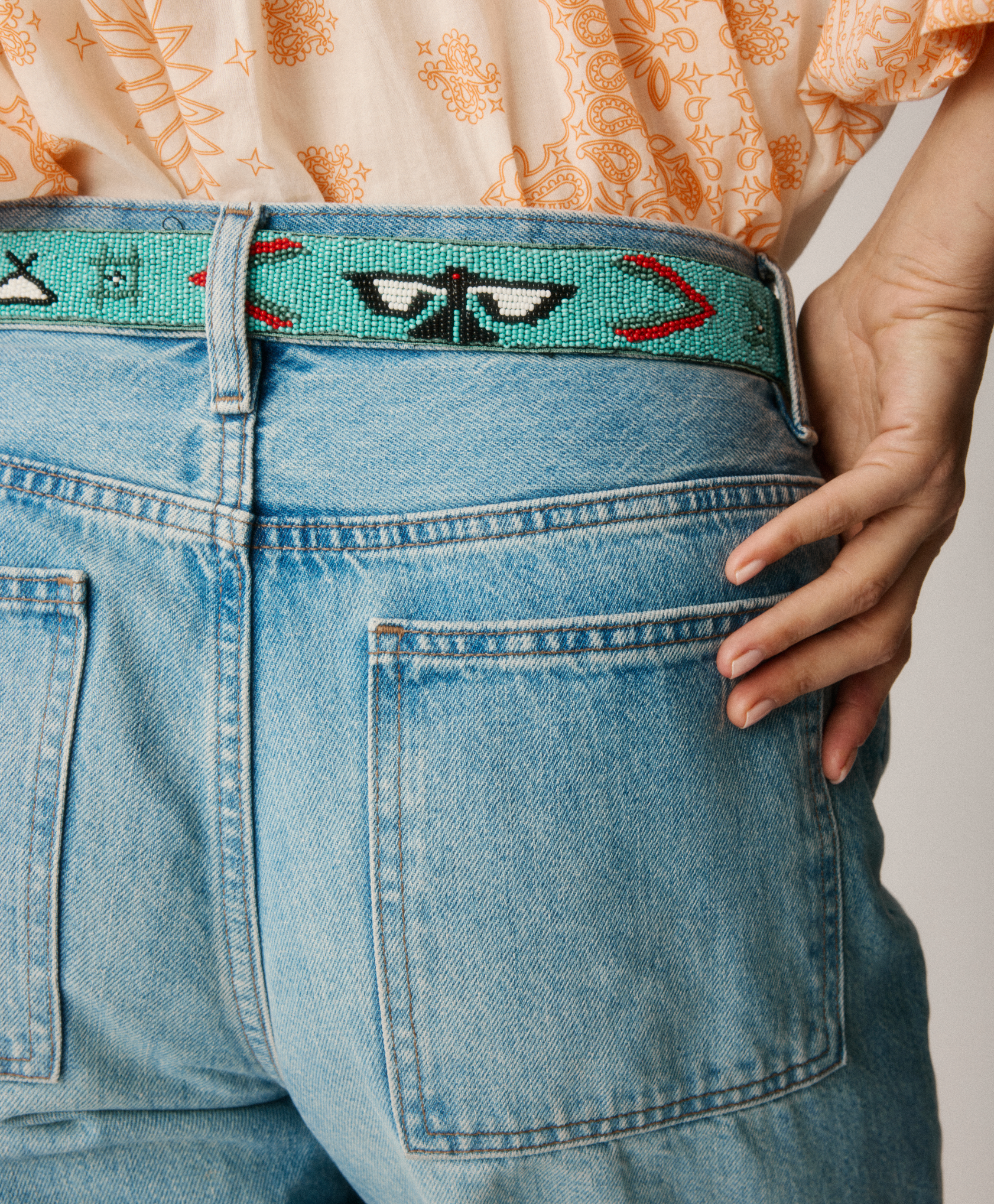 Ceinture Athena bleu