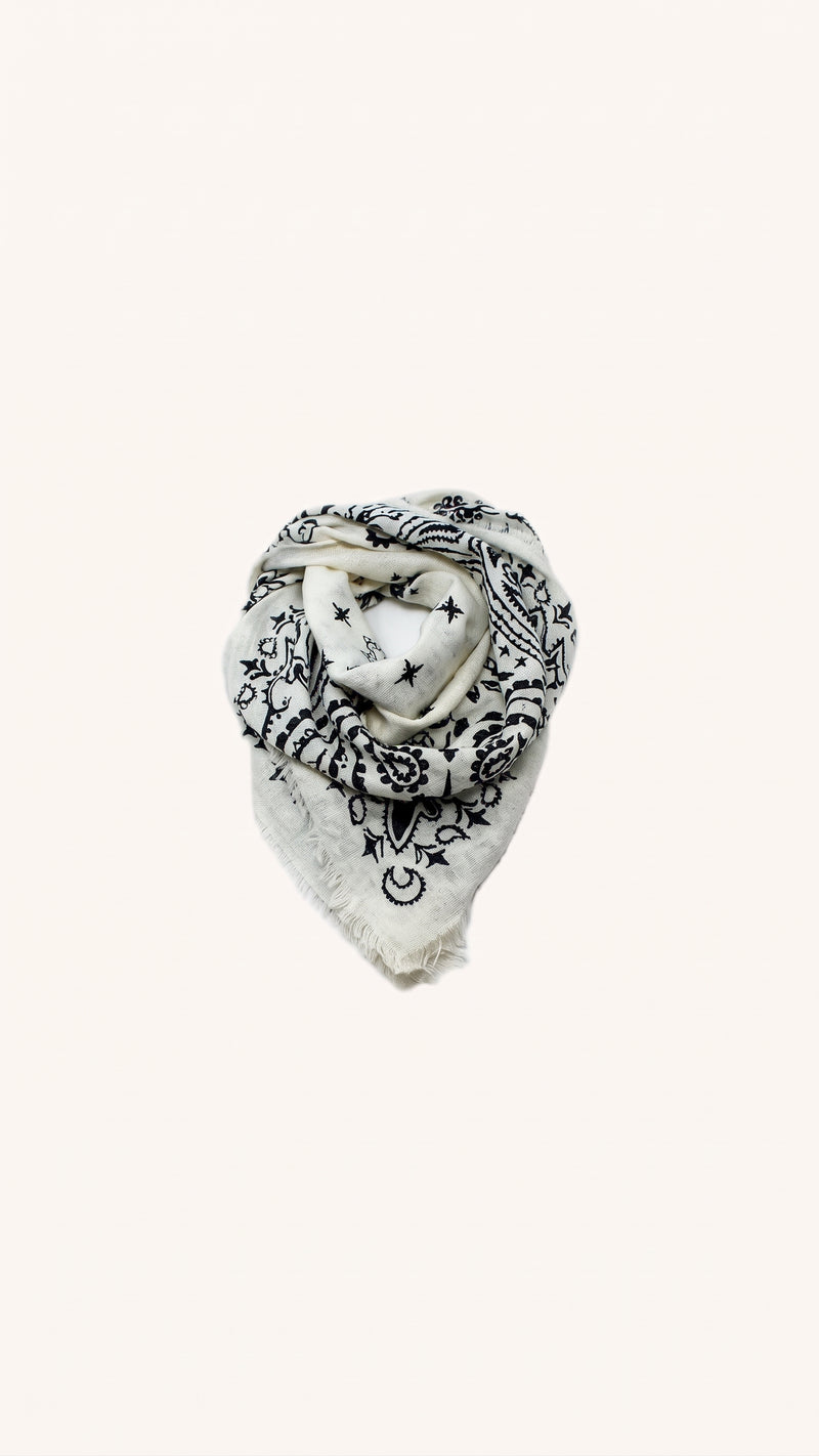 Cream Winter Scarf