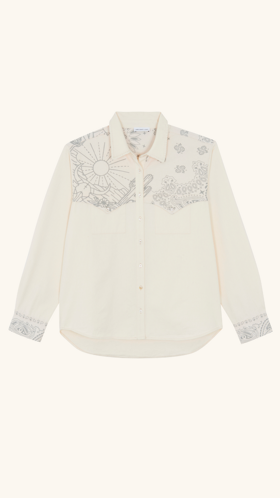 BANDANA CREAM SHIRT