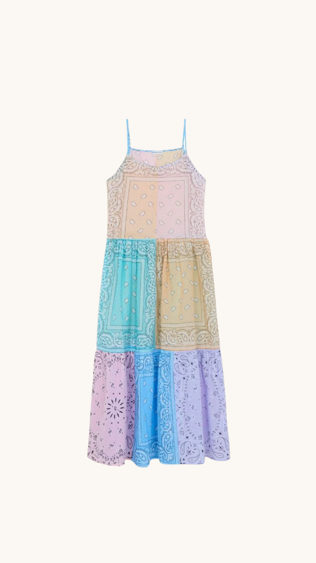 Robe bandana pastel