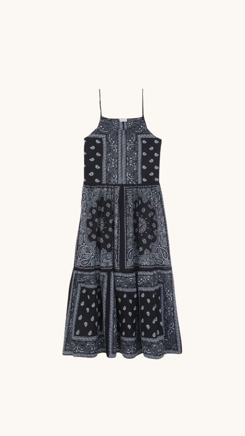 Black bandana dress