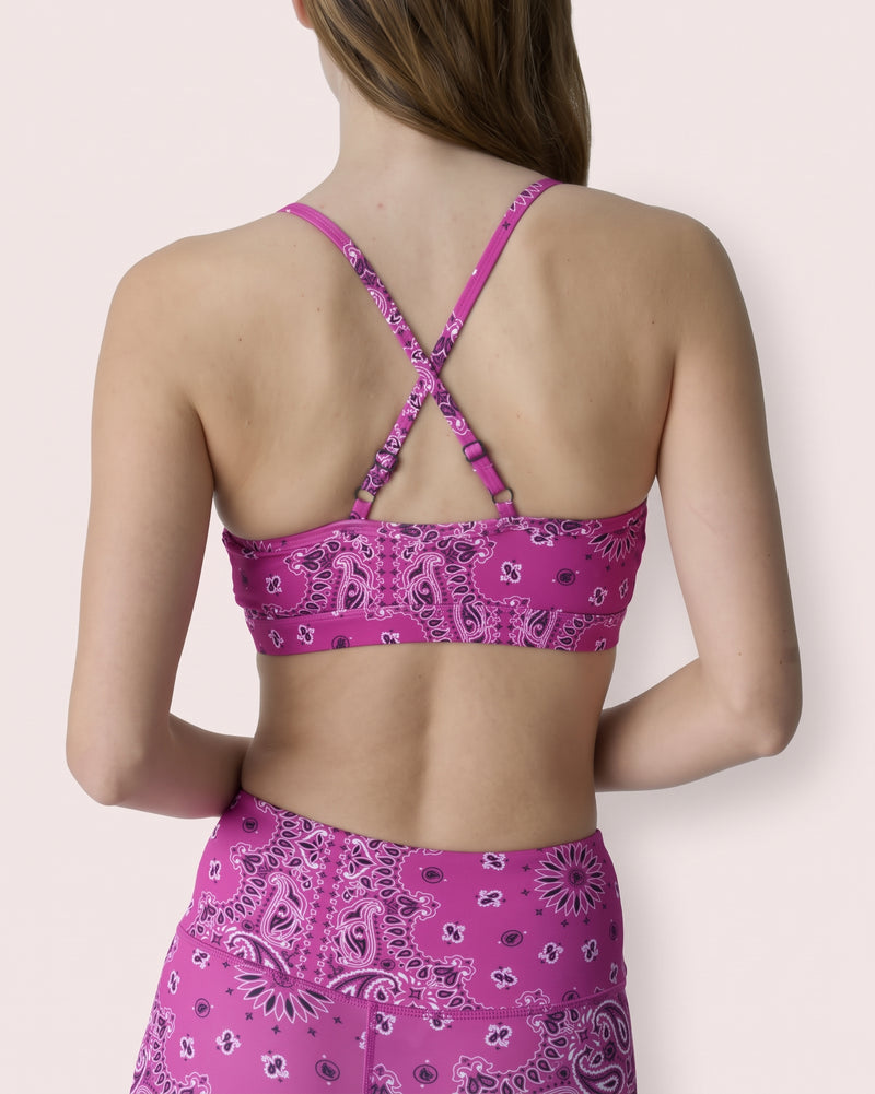 Brassière Bandana Fuchsia