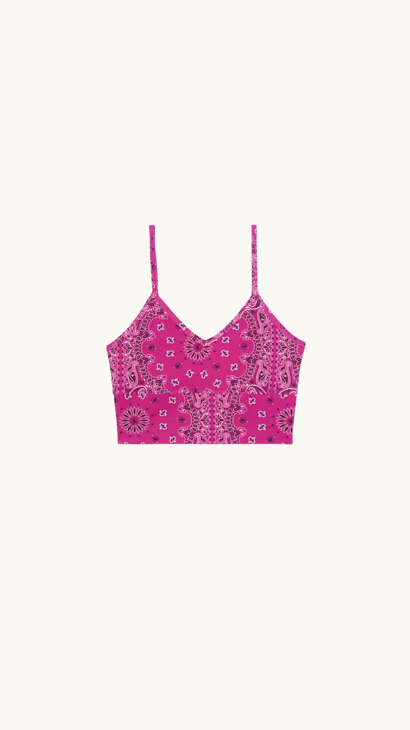 Débardeur Bandana Fuchsia