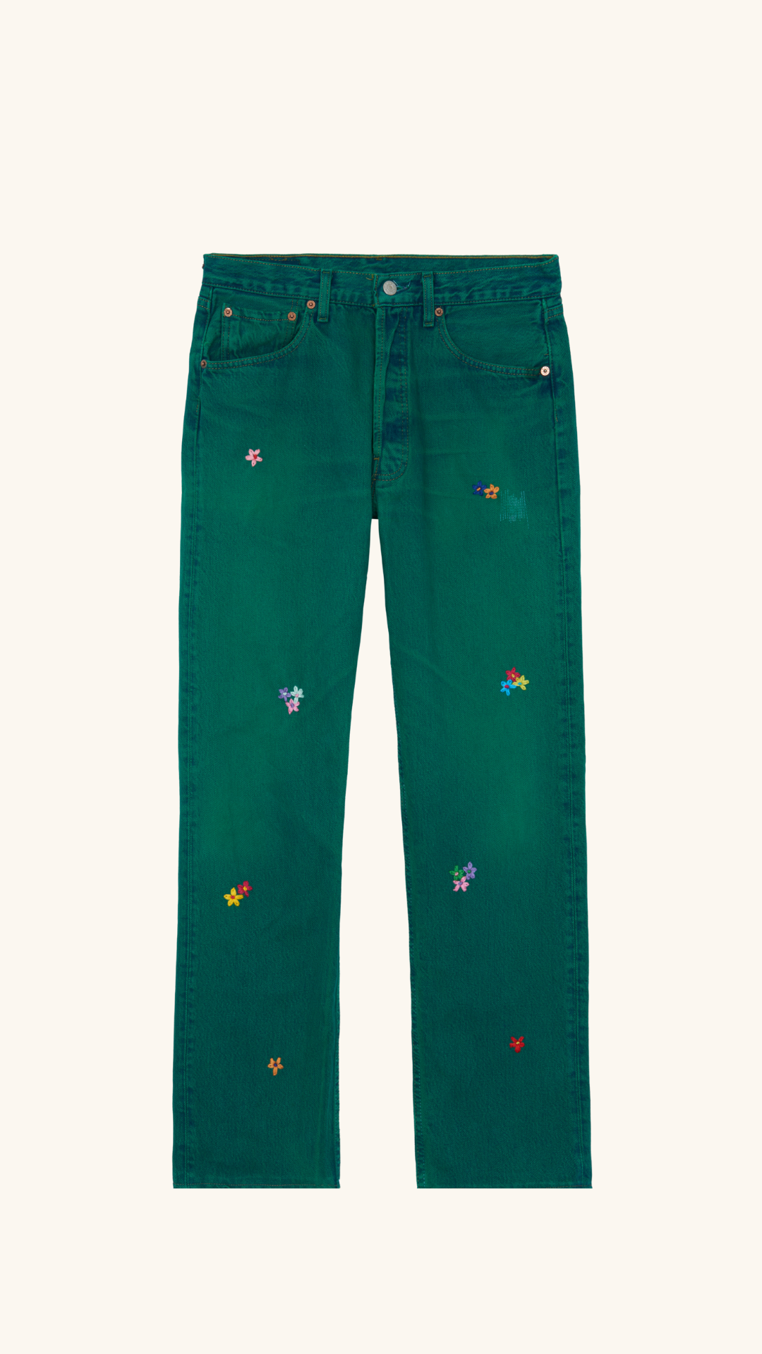 VINTAGE JEAN GREEN #3