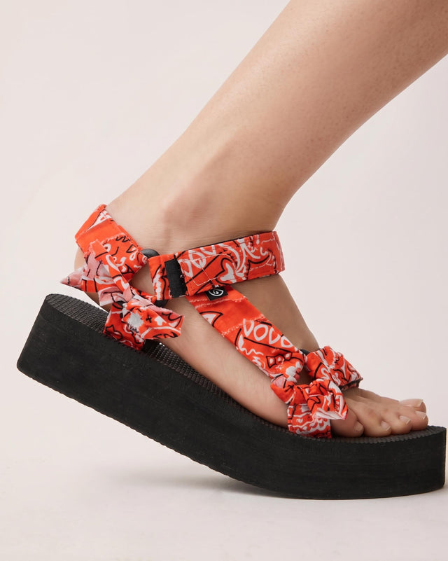 Trekky platform orange