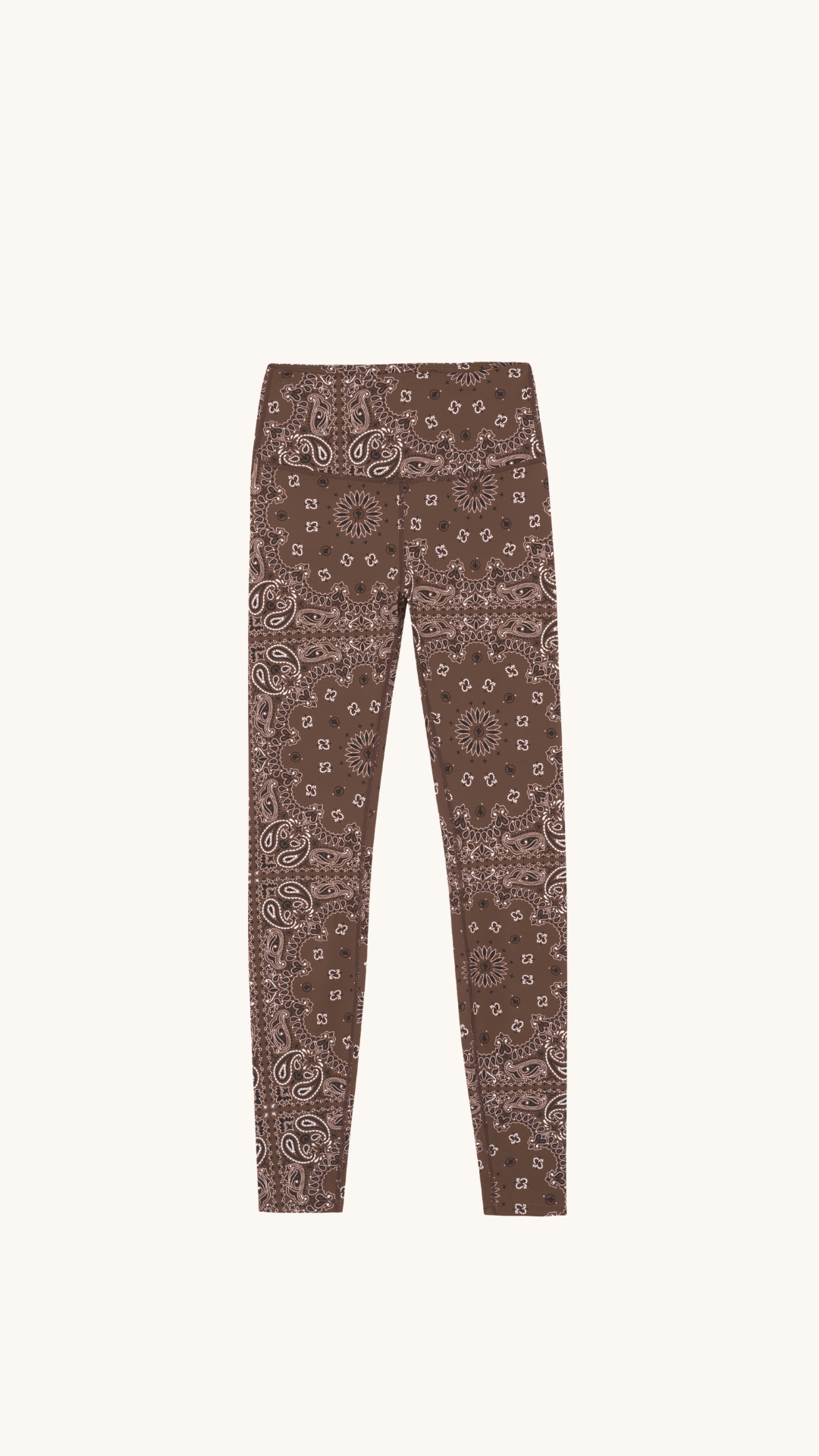 Legging de yoga bandana choco