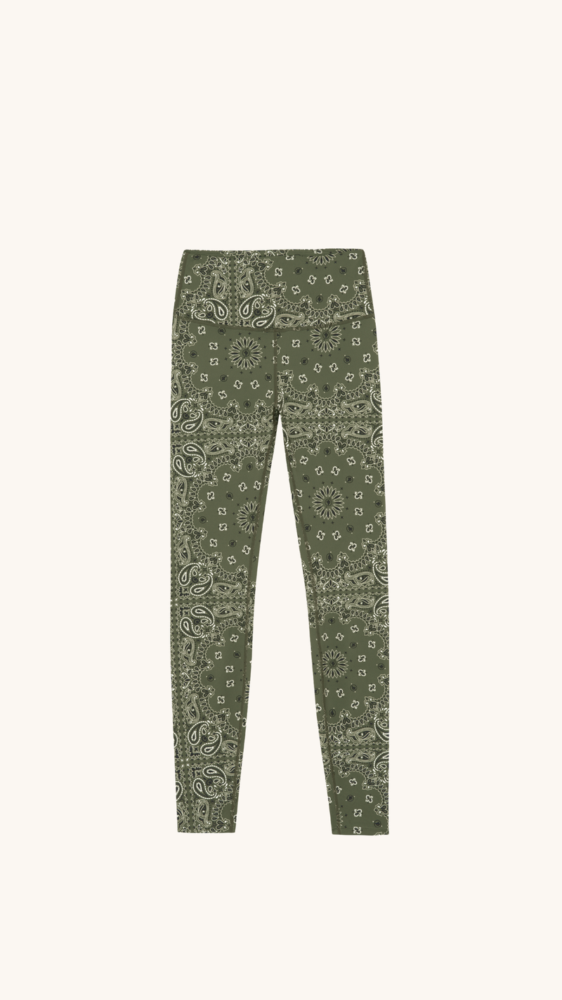 Legging de yoga bandana kaki