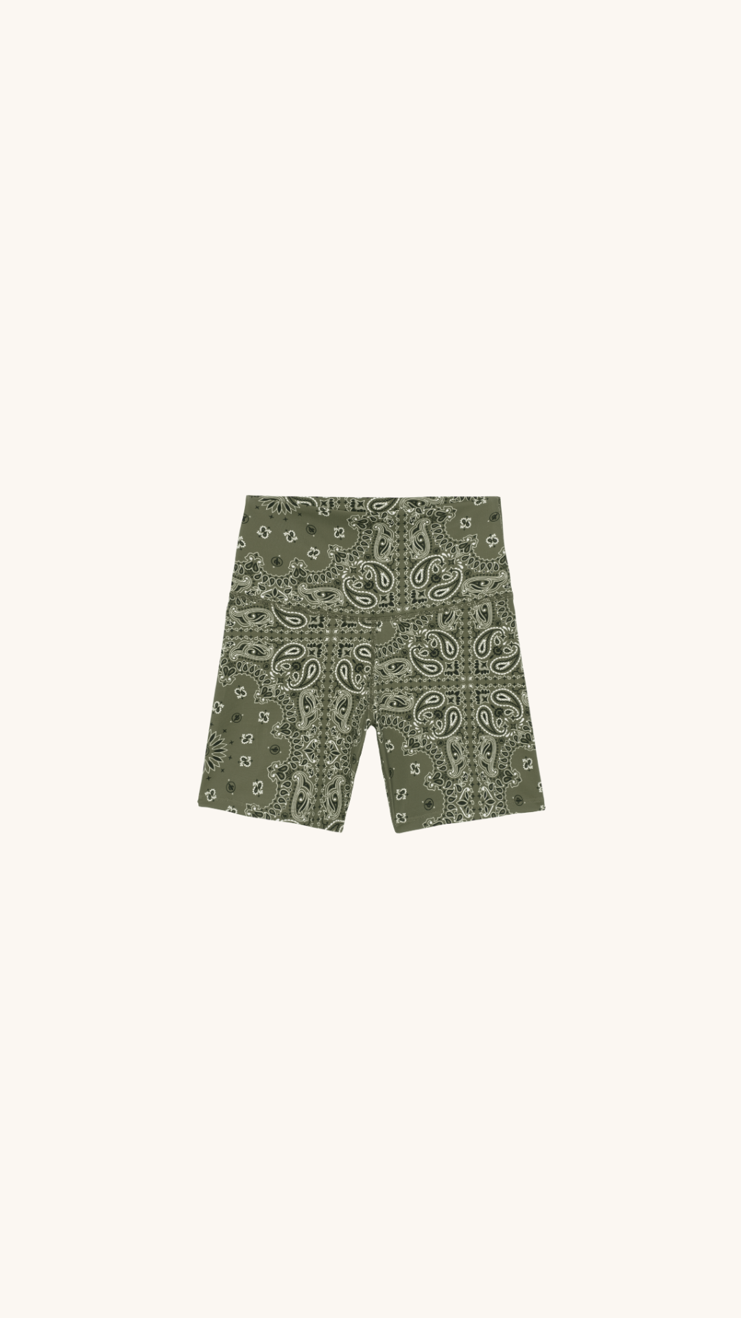 Yoga short kaki bandana – Arizona Love