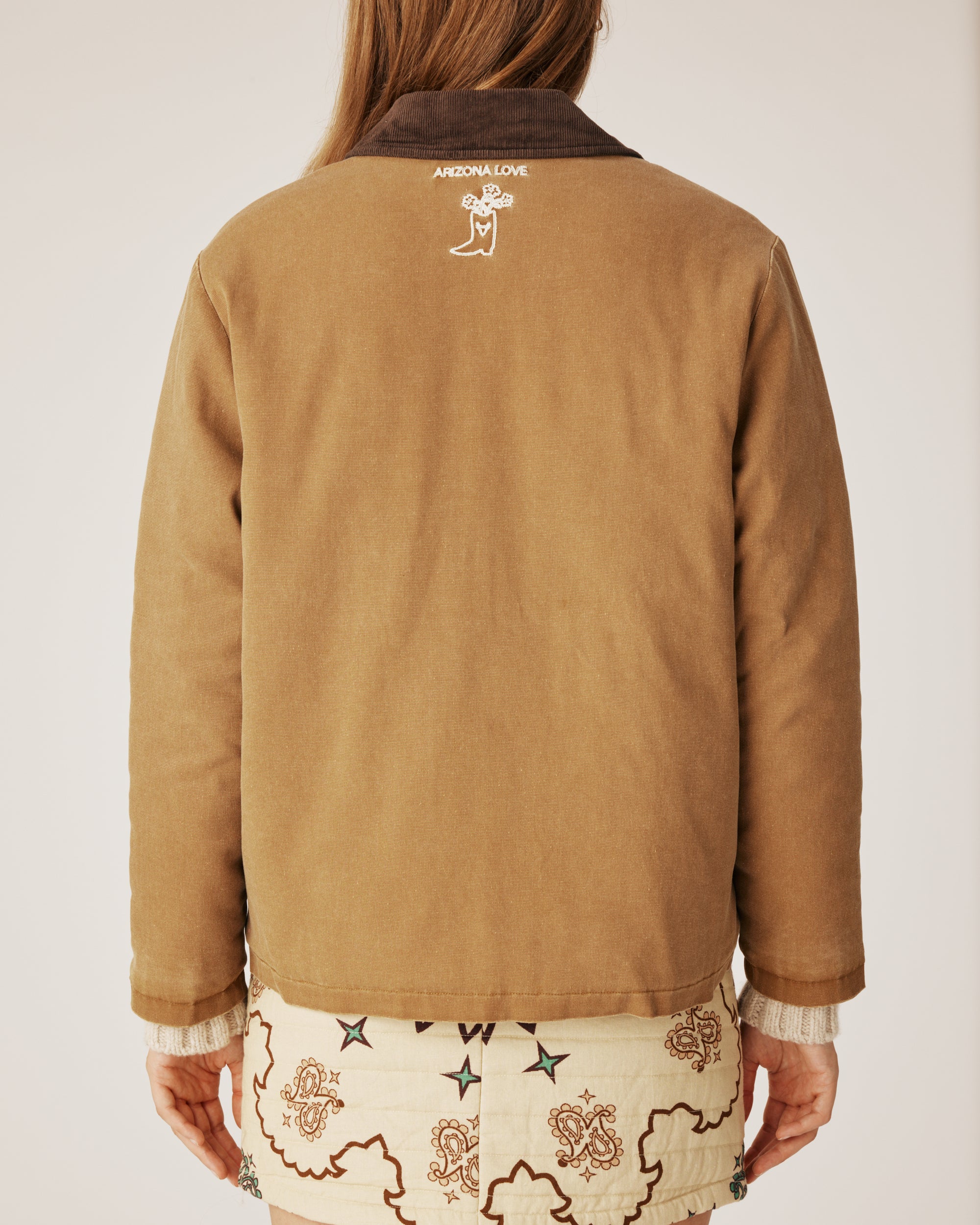 Flip jacket ginger
