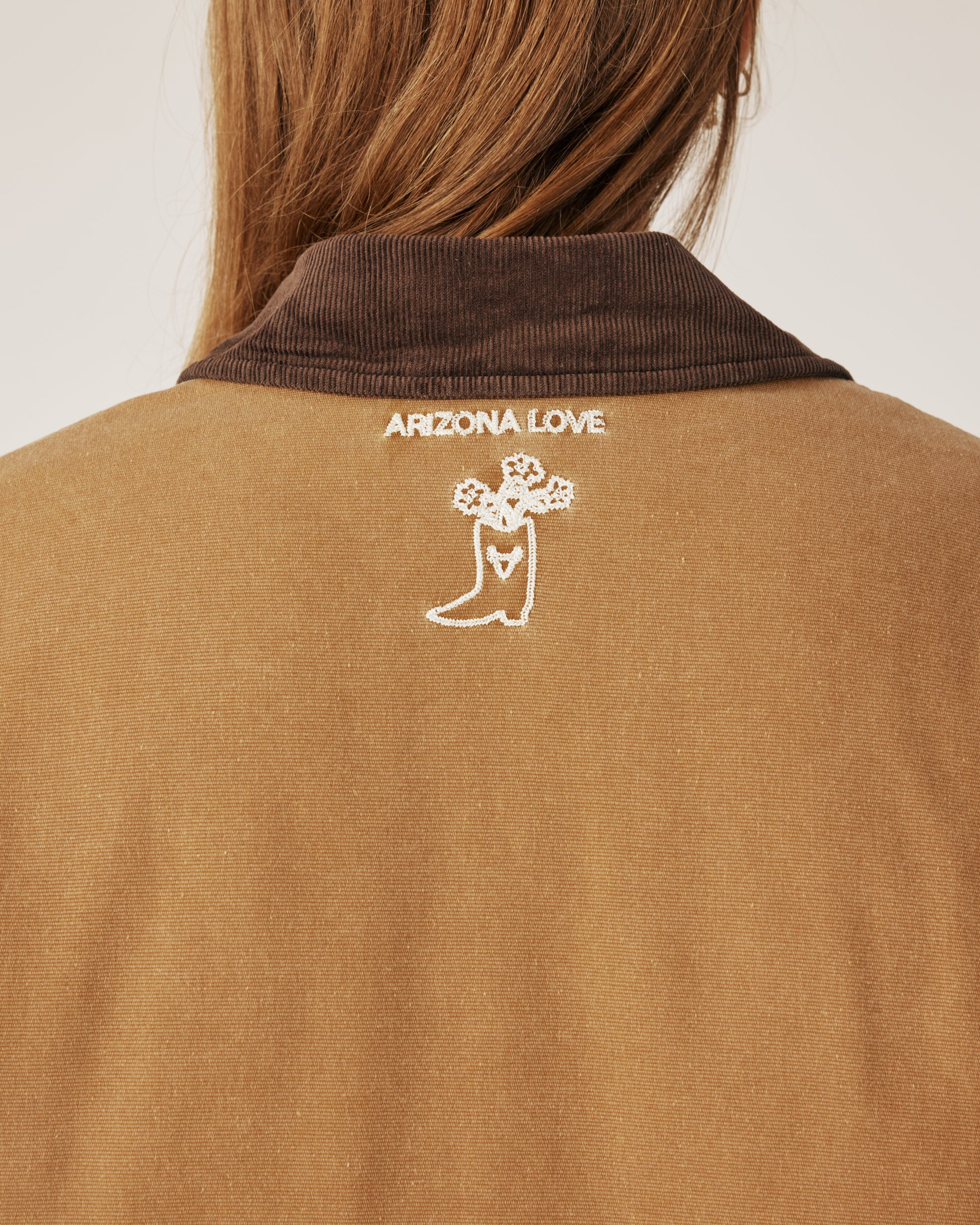 Flip jacket ginger