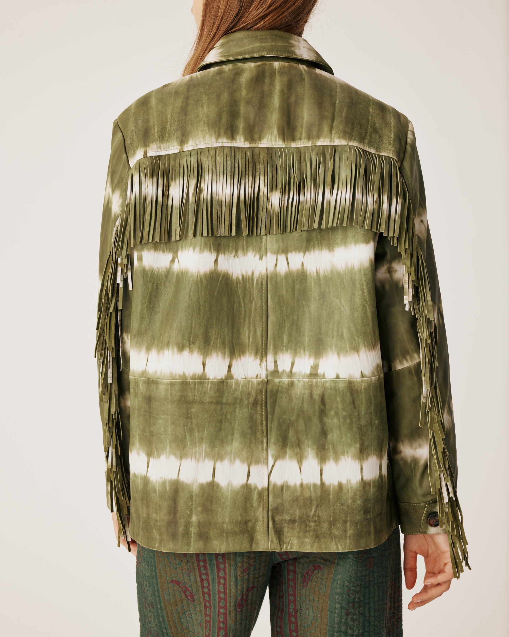 Tie and dye jacket