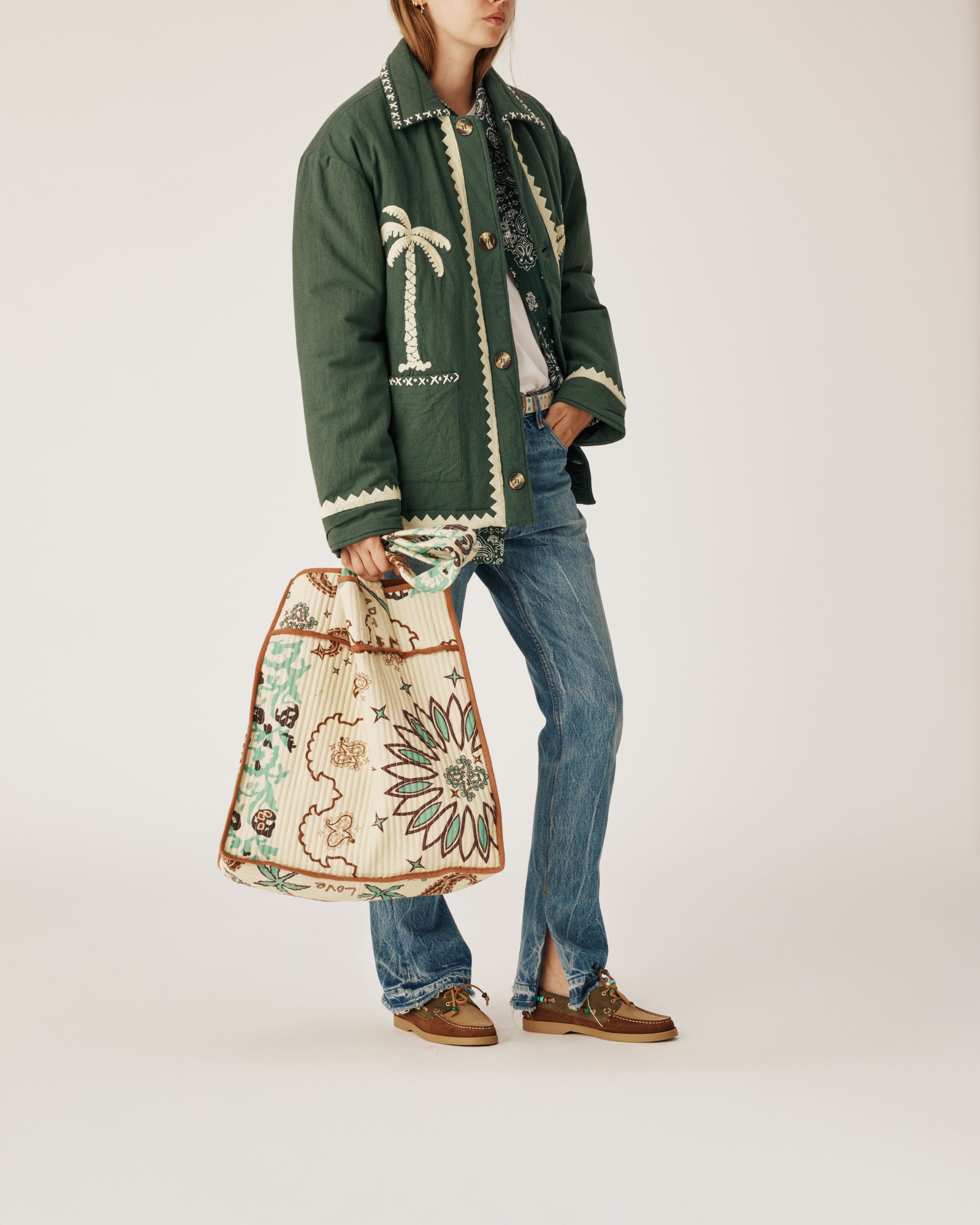 Boho vanilla bag