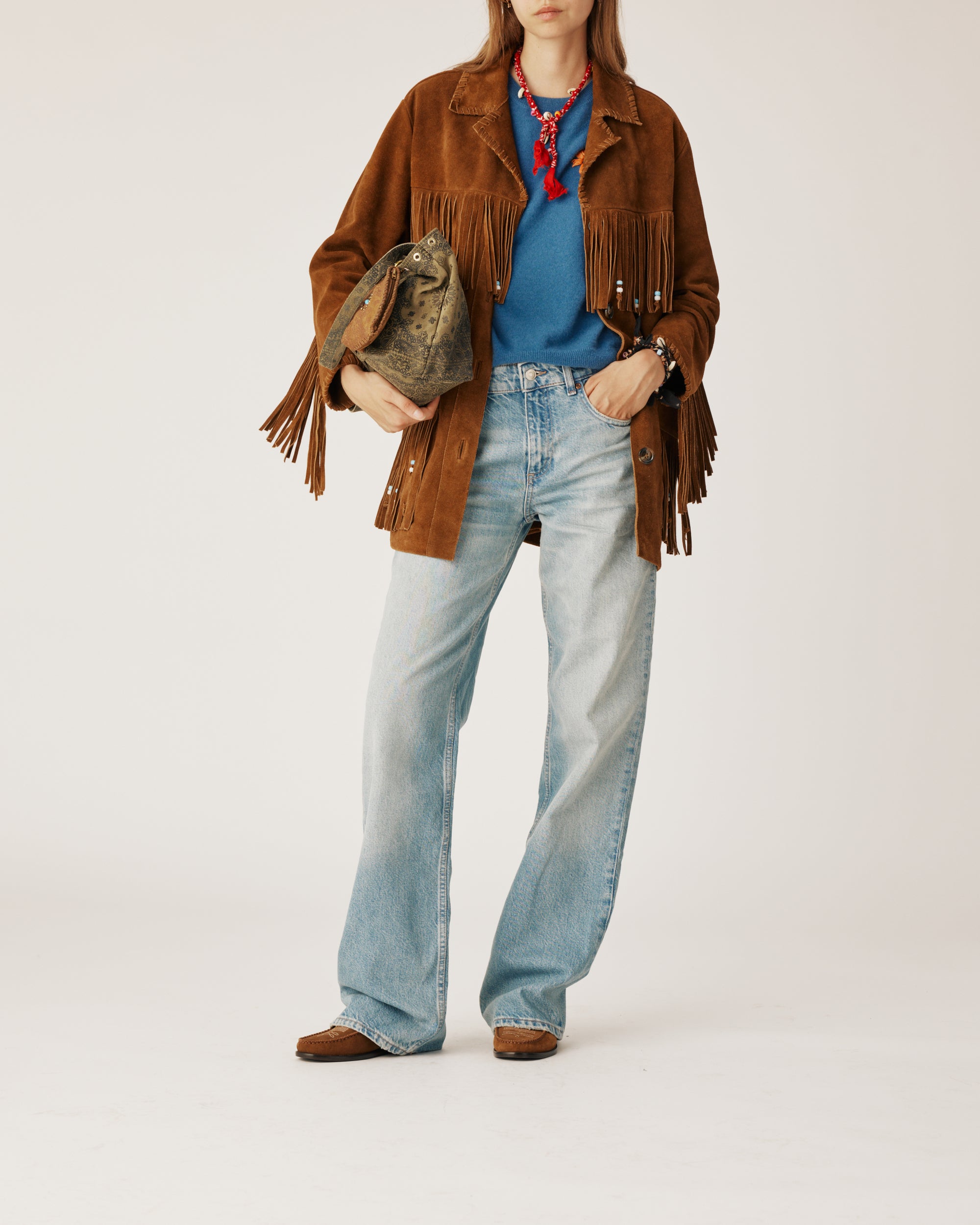 Veste en daim