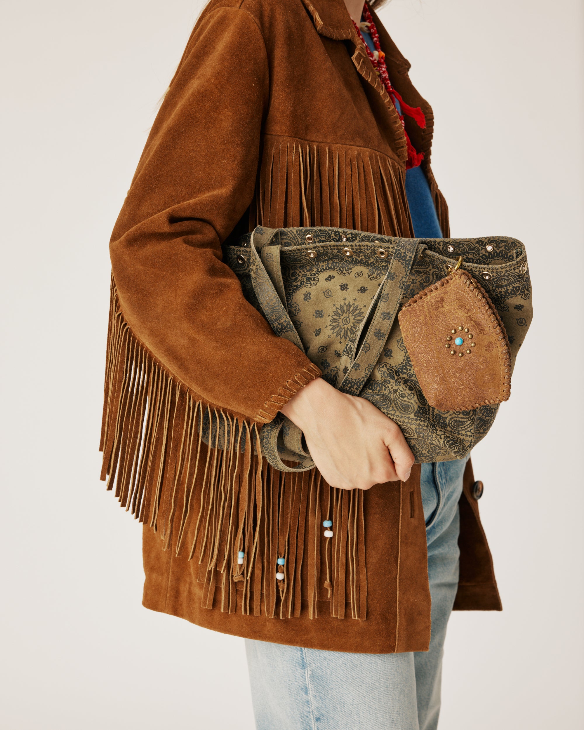 Veste en daim