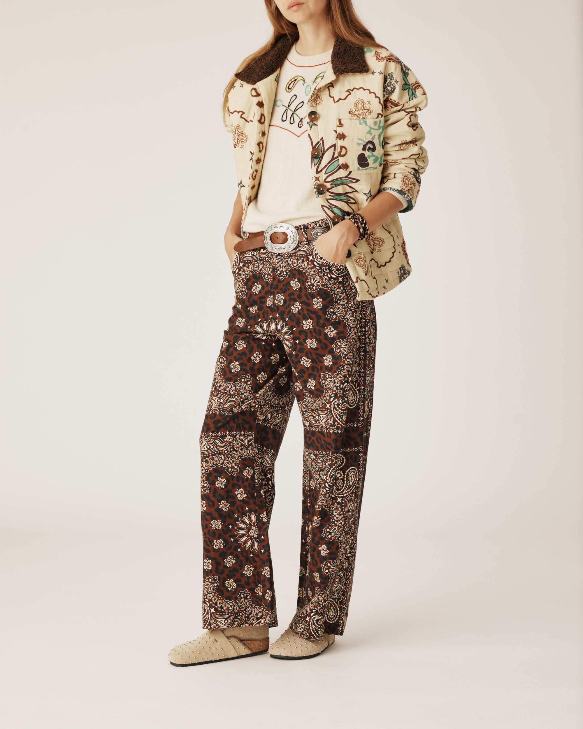 Boho vanilla jacket