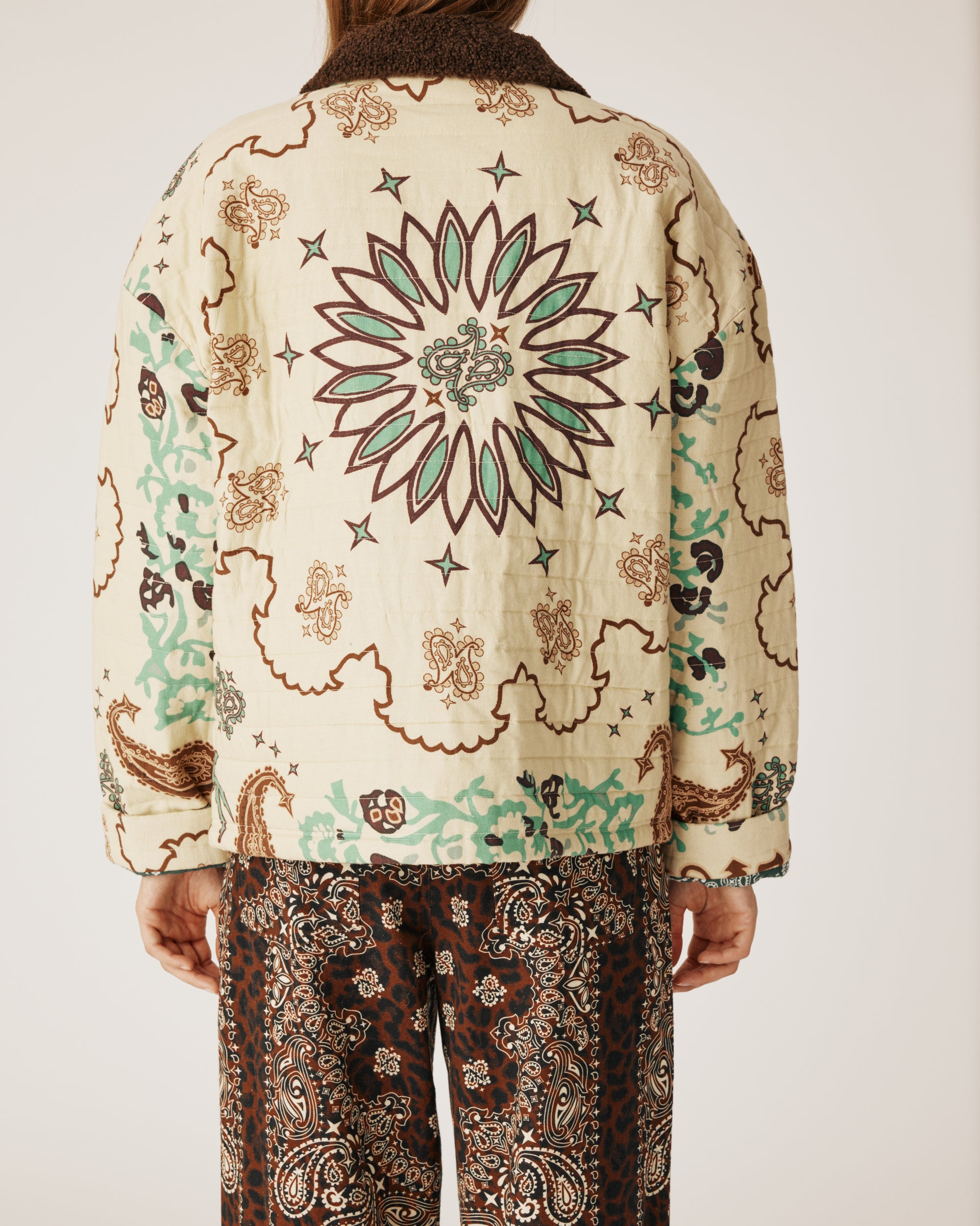 Boho vanilla jacket