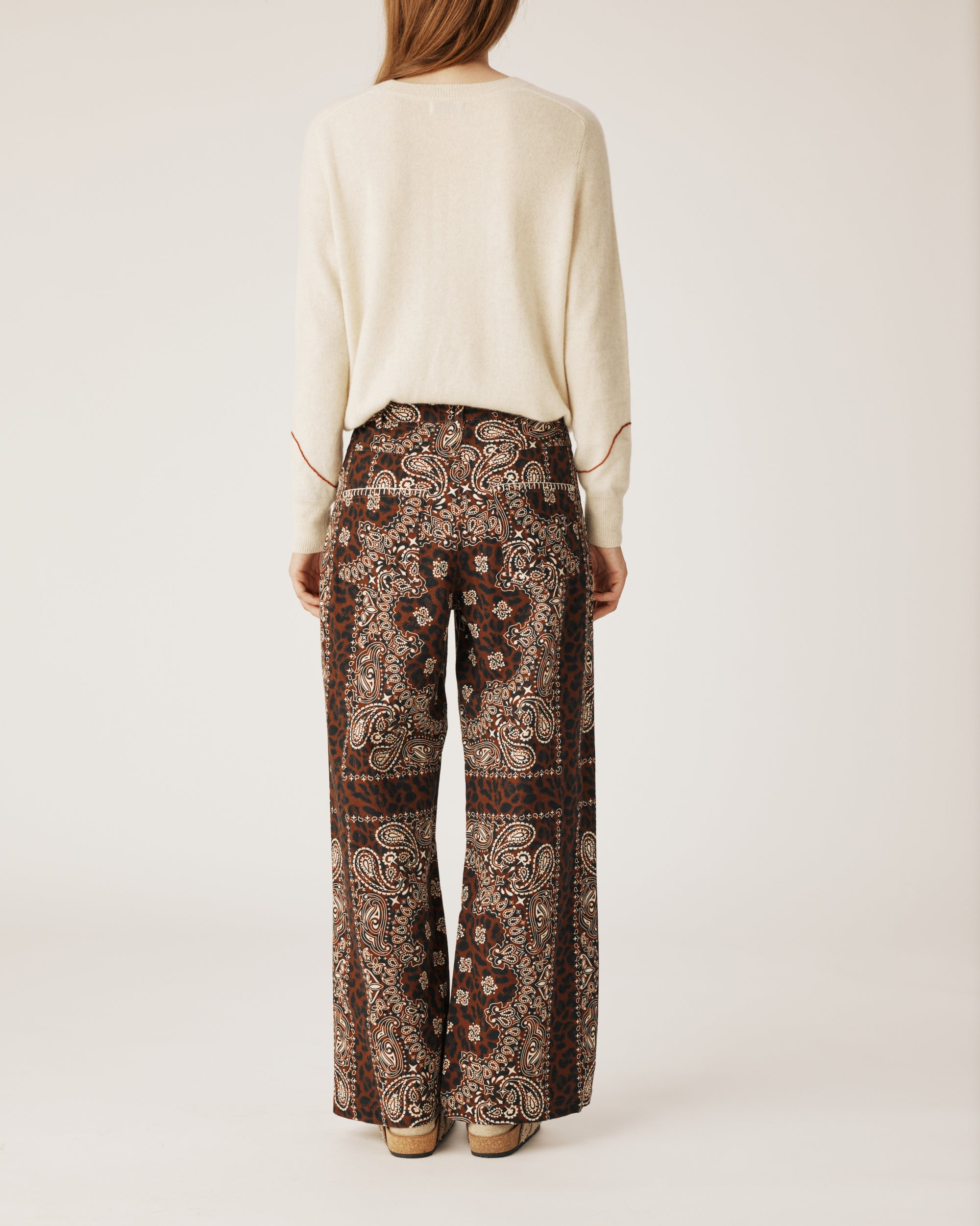 Pantalon léopard