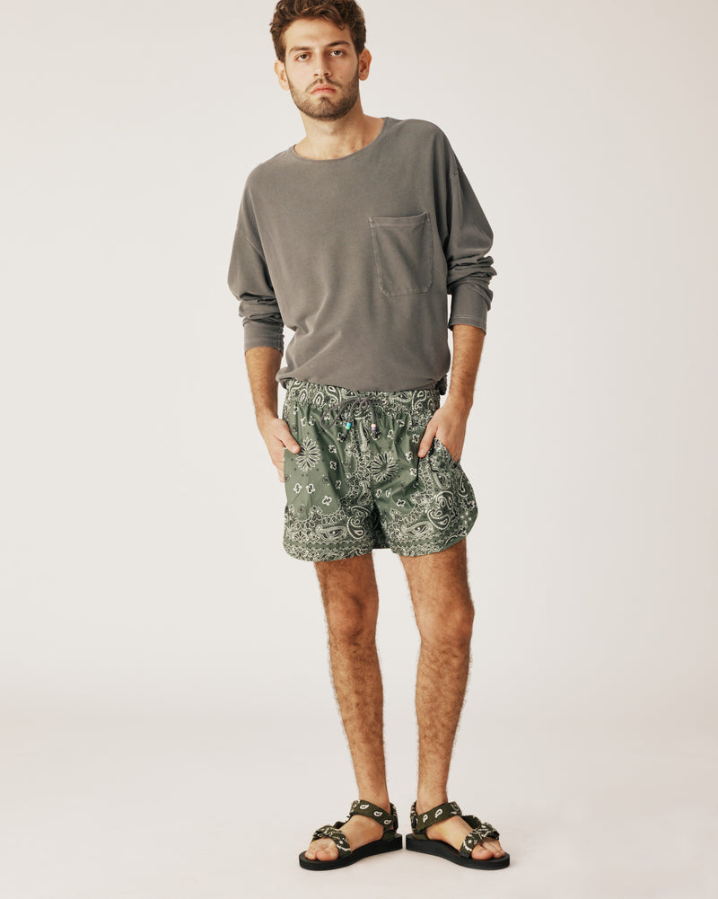 Men swimwear kaki