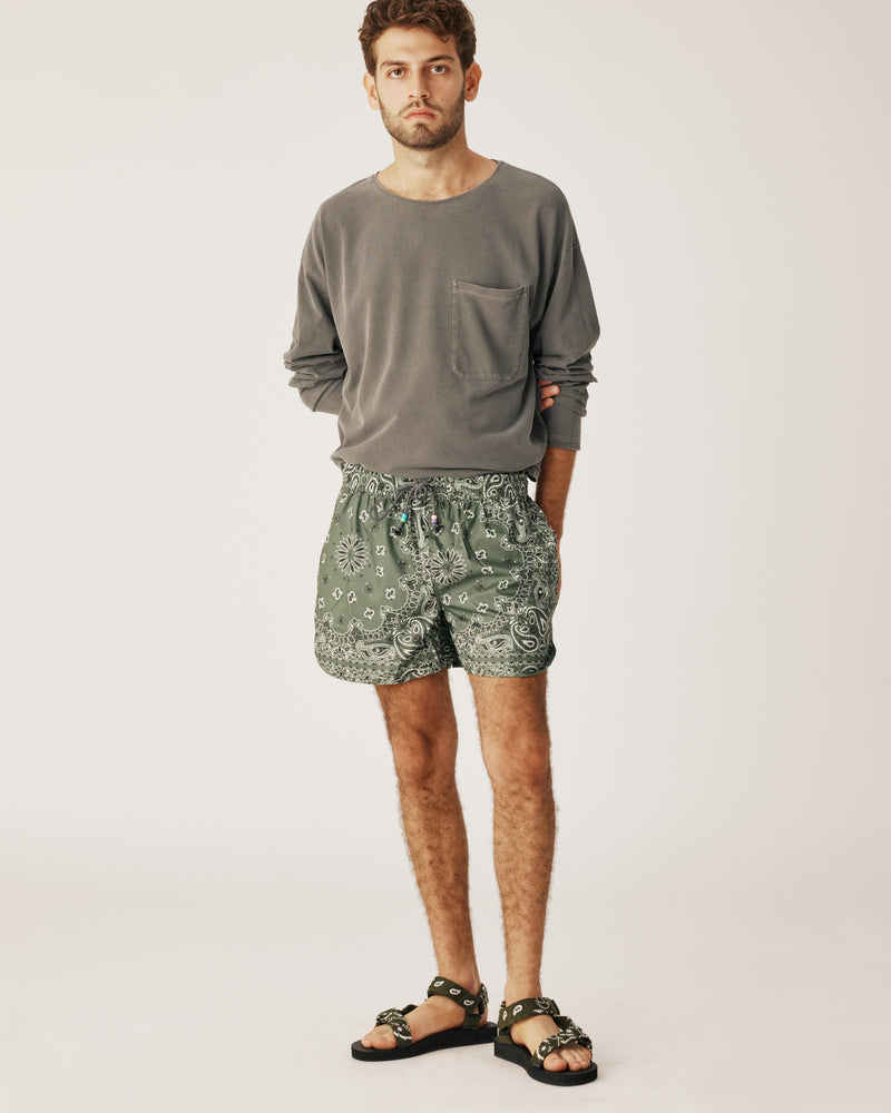 Men swimwear kaki
