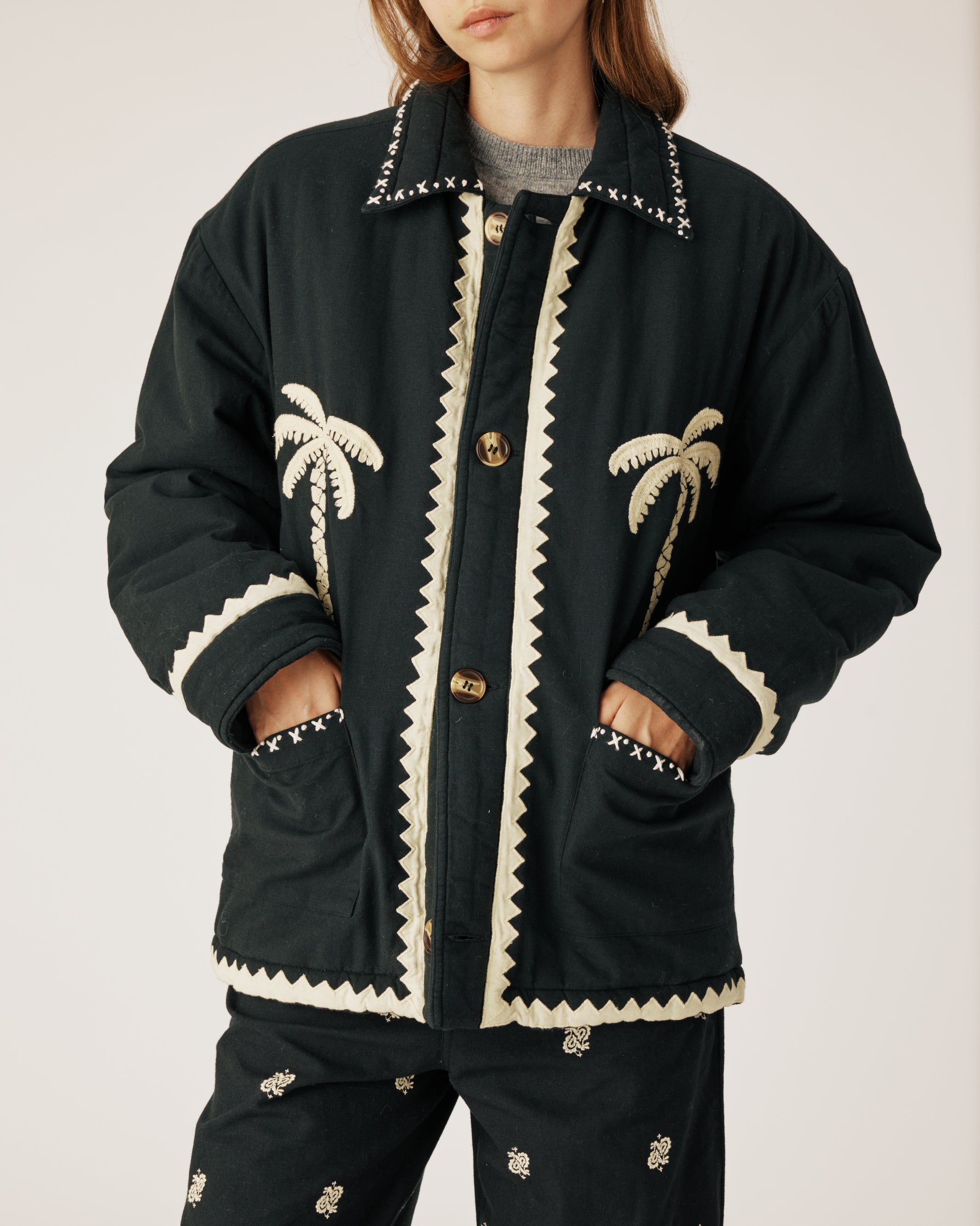 ジャケット・アウター Coco Coco Jacket Black – Arizona Love