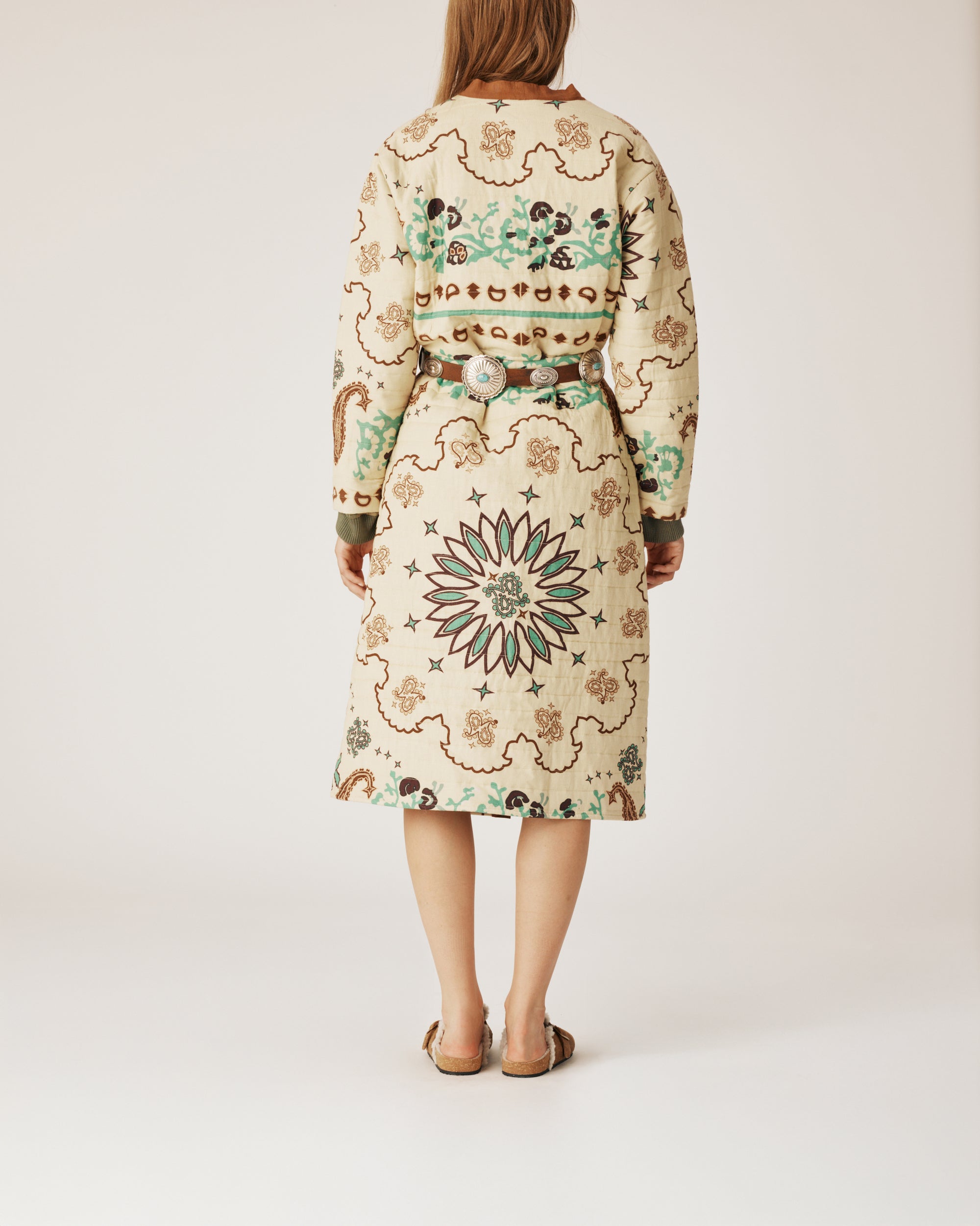 Boho vanilla coat