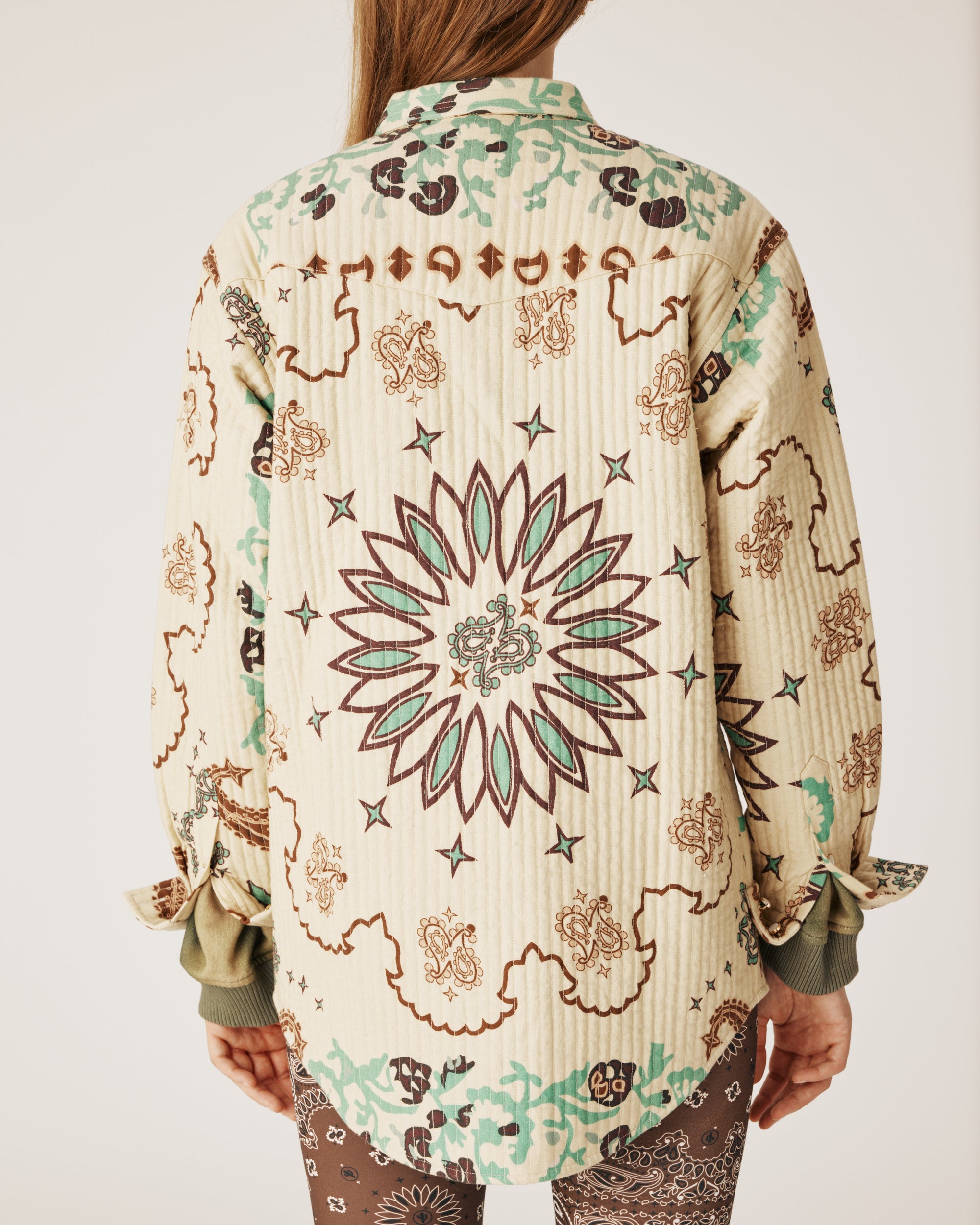 Boho vanilla shirt