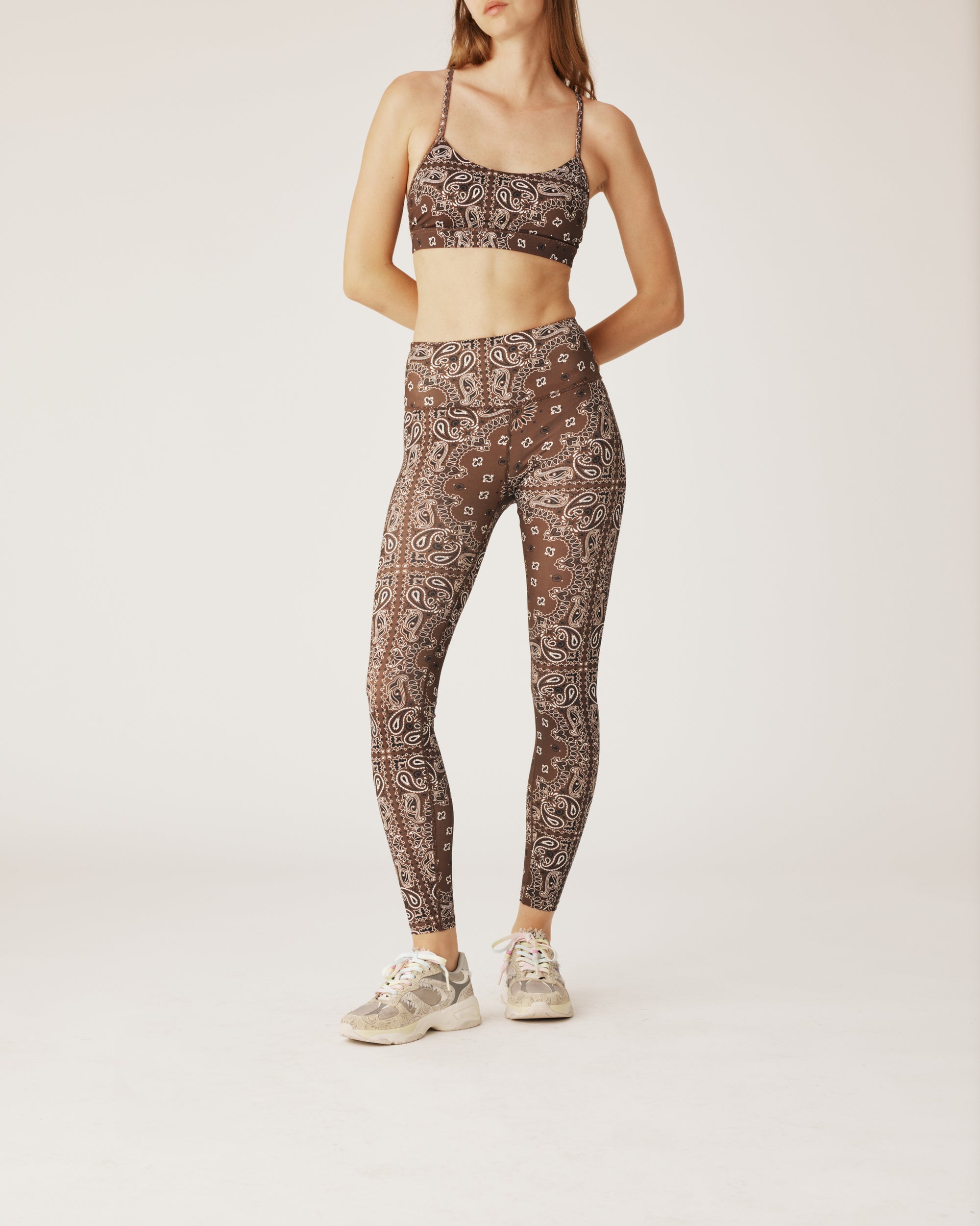 Yoga bra choco