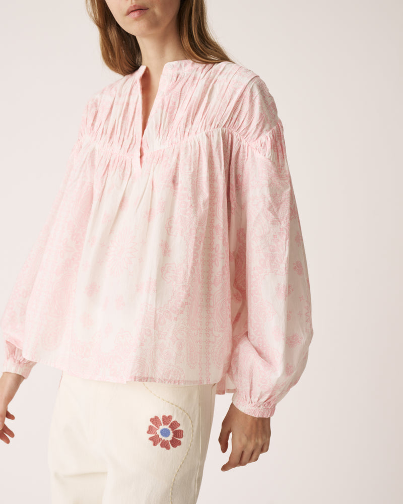 Awa Blouse Pink