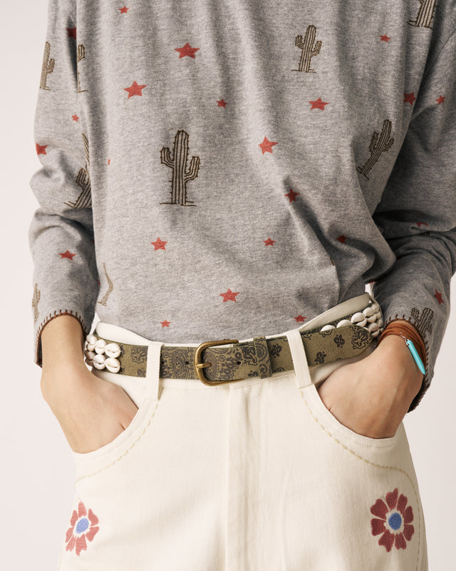 Amber belt kaki