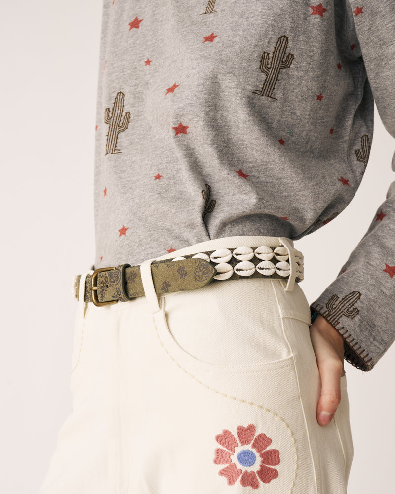 Amber belt kaki