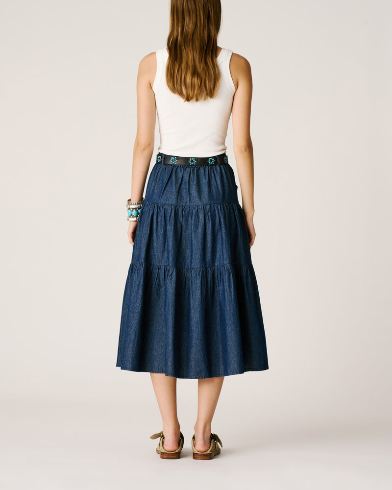 Denim skirt