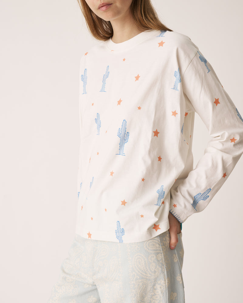 T-shirt Ali blanc