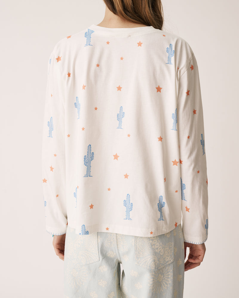 T-shirt Ali blanc