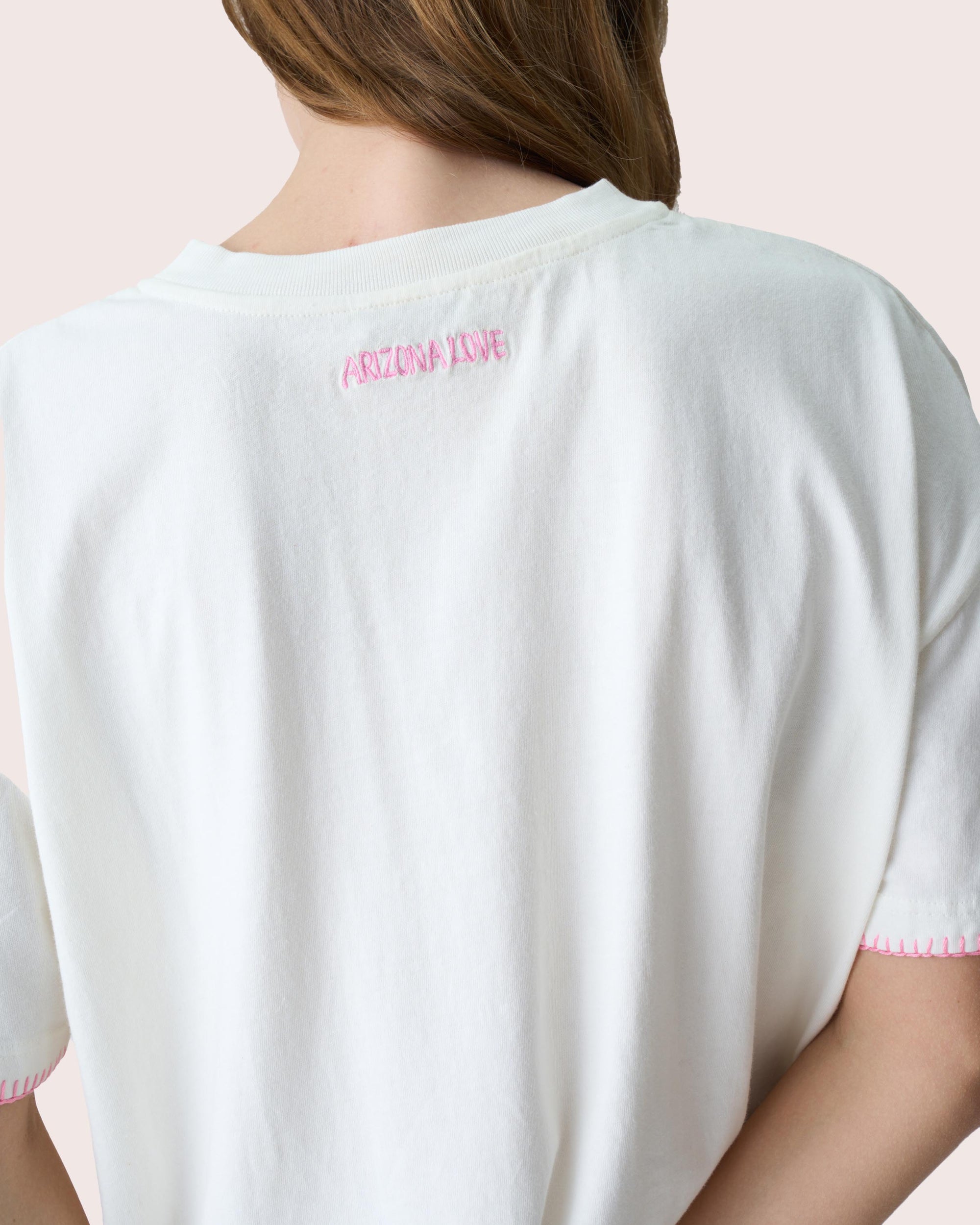 Amadéo tee shirt pink
