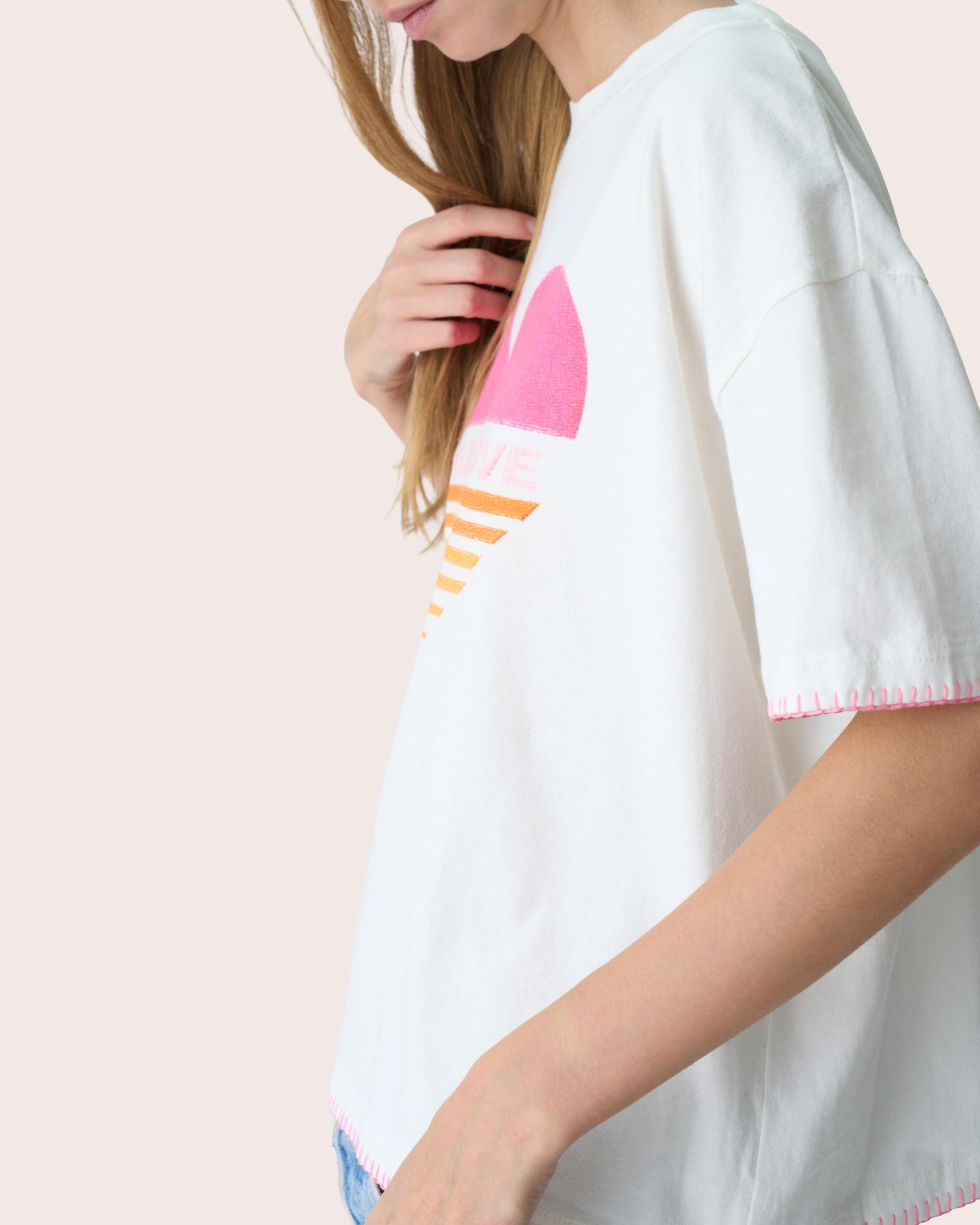 Amadéo tee shirt pink