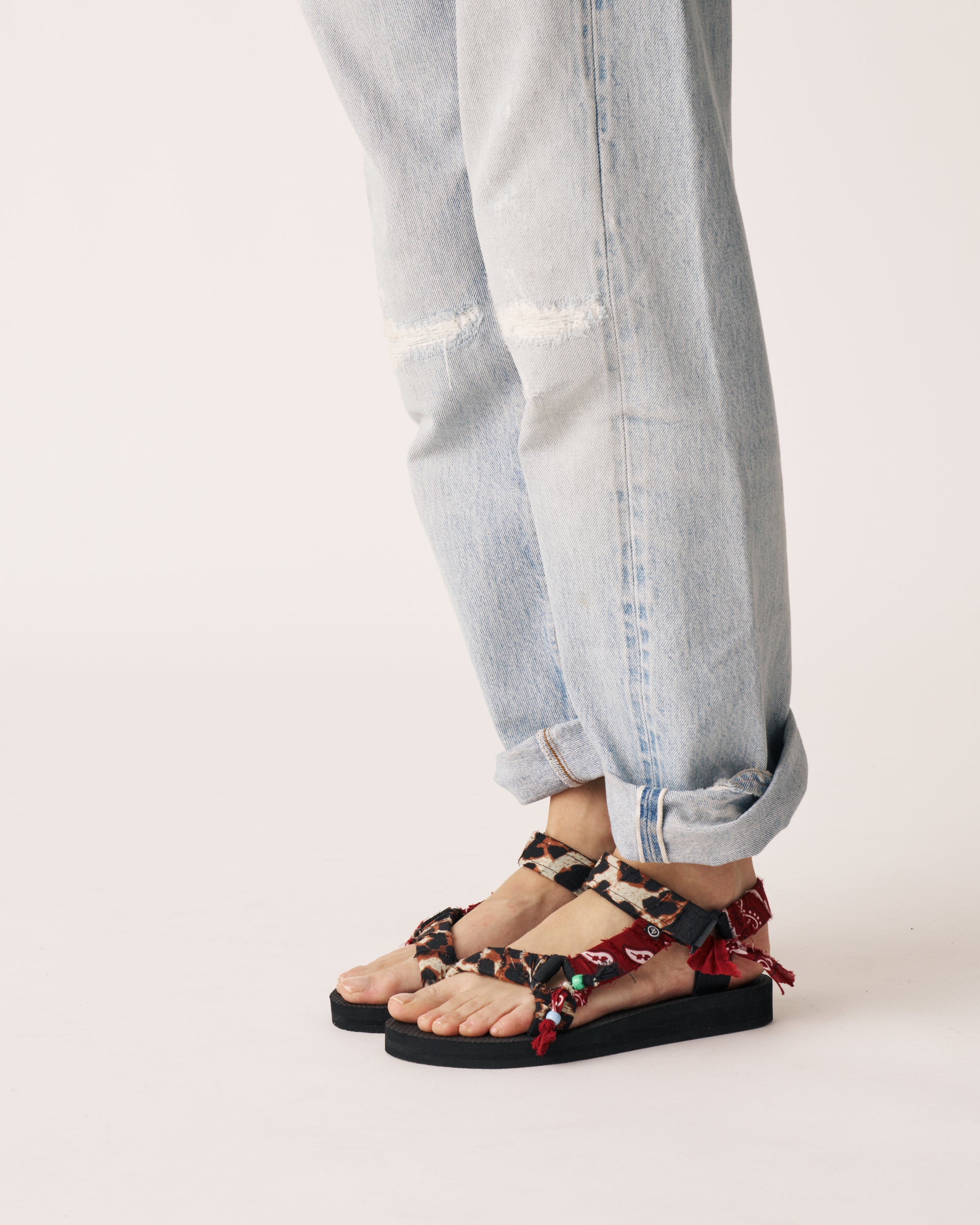 Trekky leopard burgundy