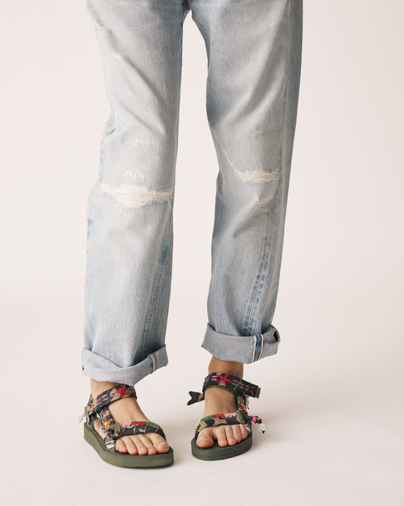 Trekky camo embroidered