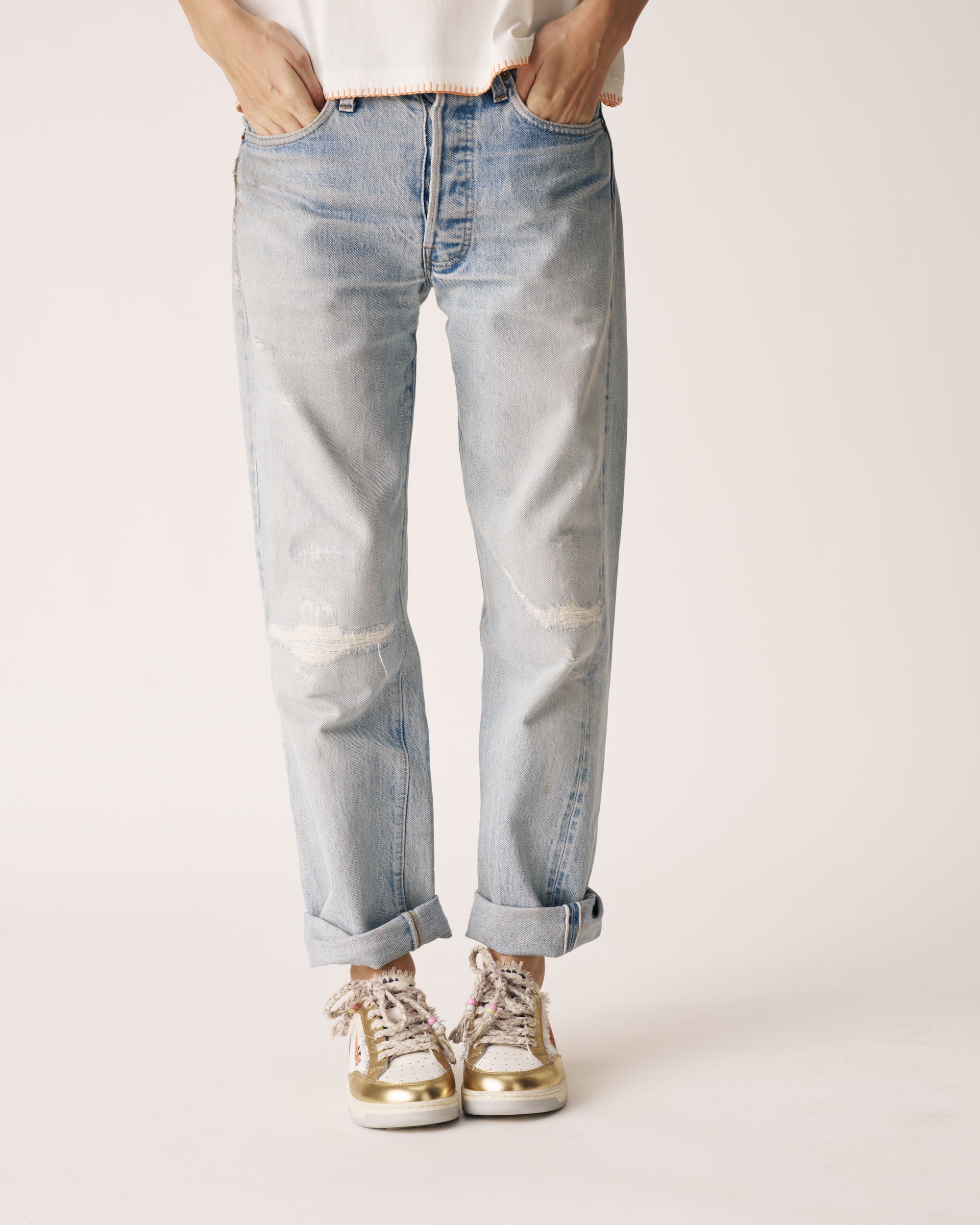 Venice sneakers gold