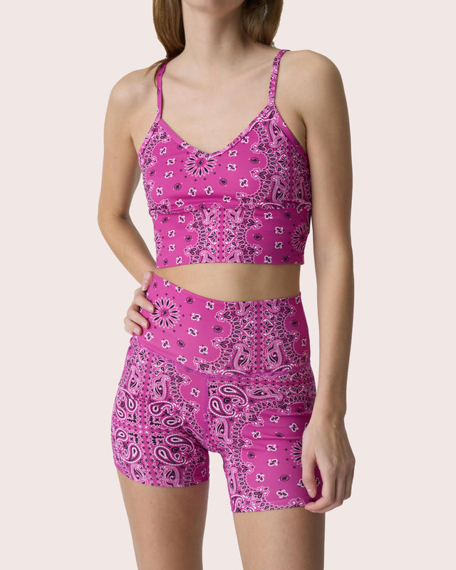 YOGA TANK TOP FUSCHIA