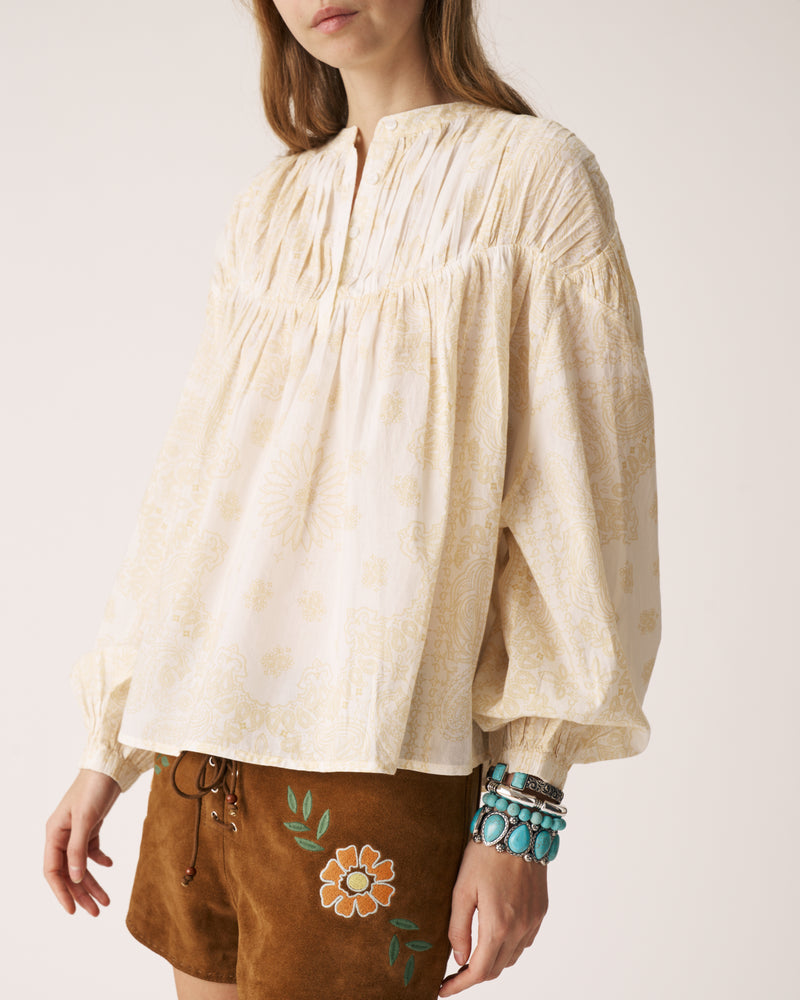 Awa Blouse Yellow