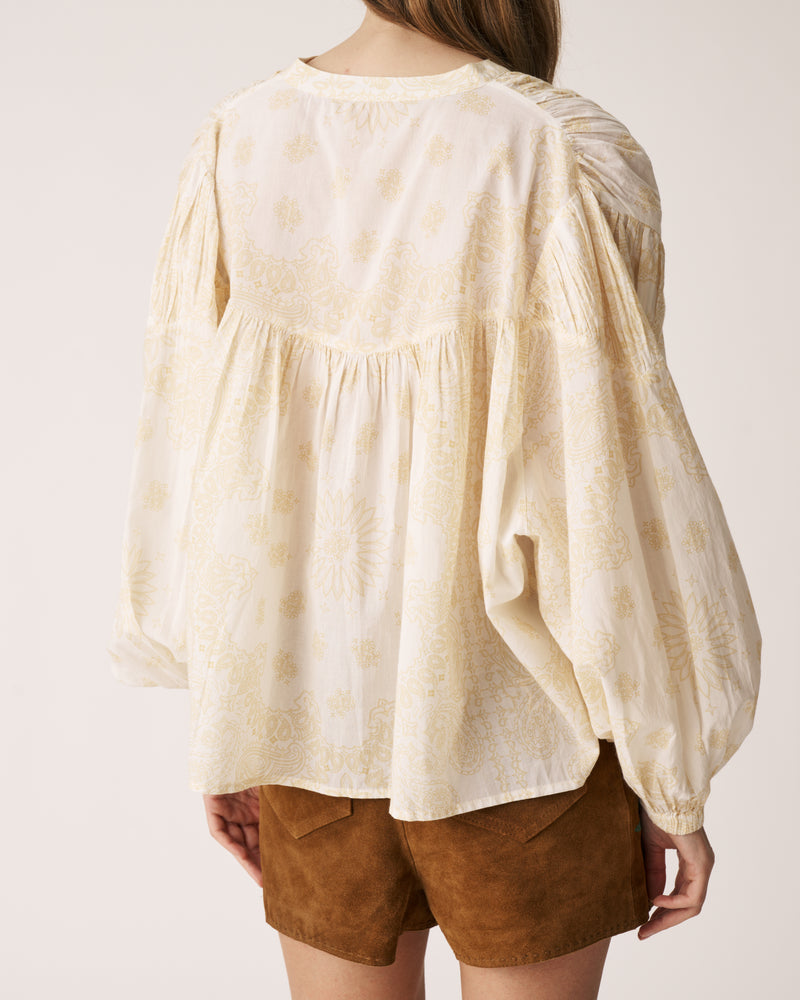Awa Blouse Yellow