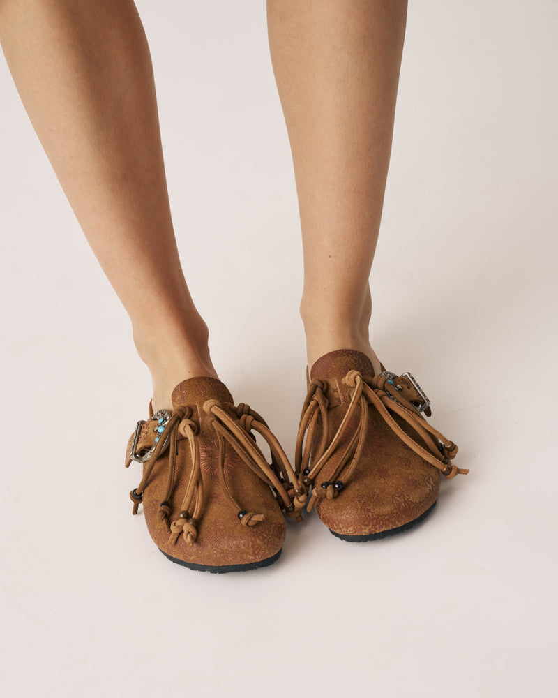 Alma clog ginger