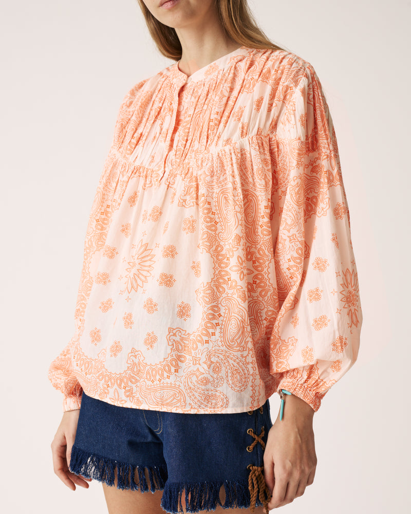 Awa Blouse Orange