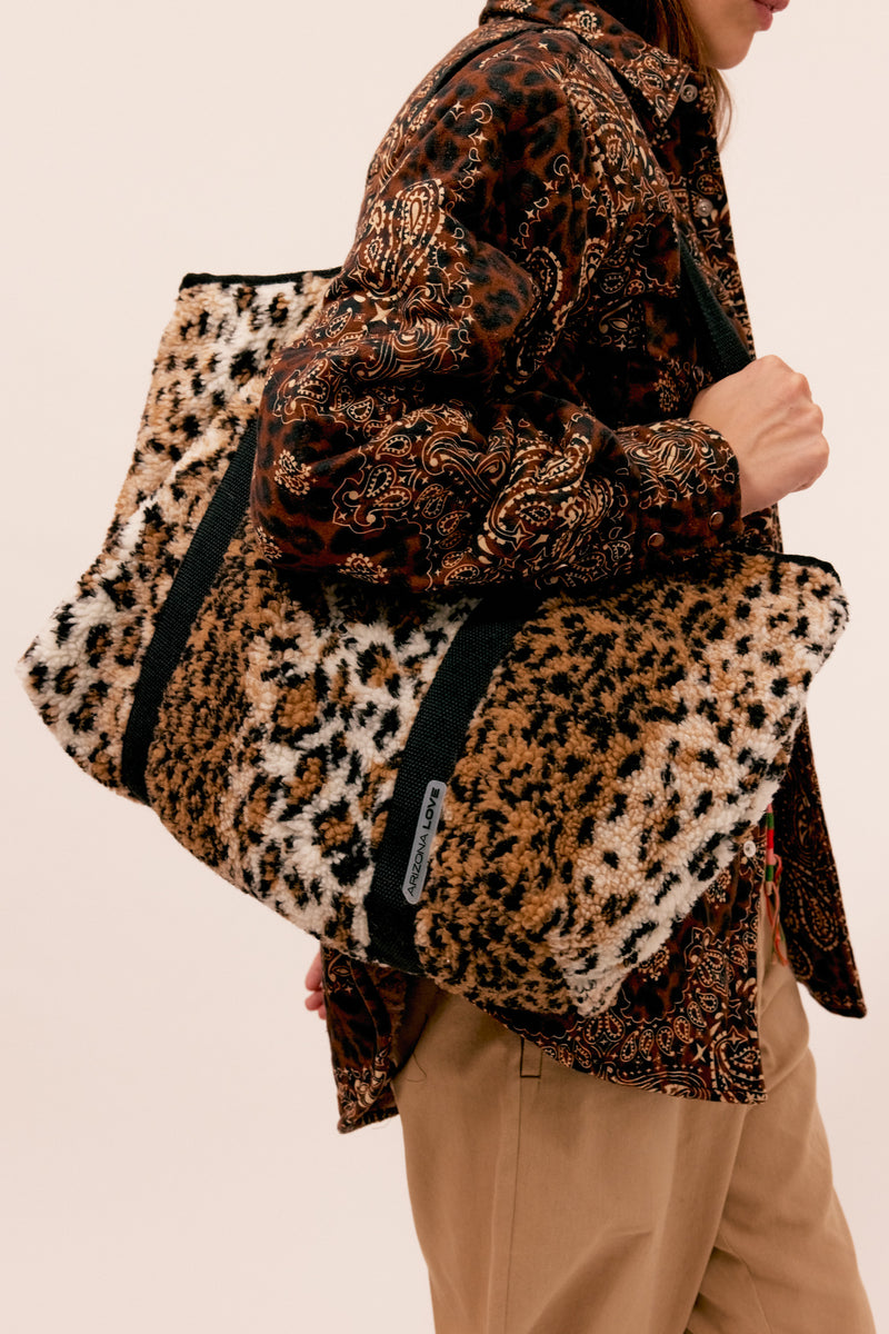 Leopard Furry Bag