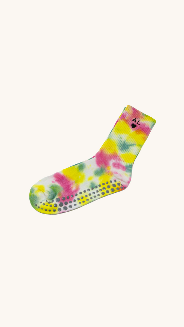 Multicolor Tie & Dye Socks