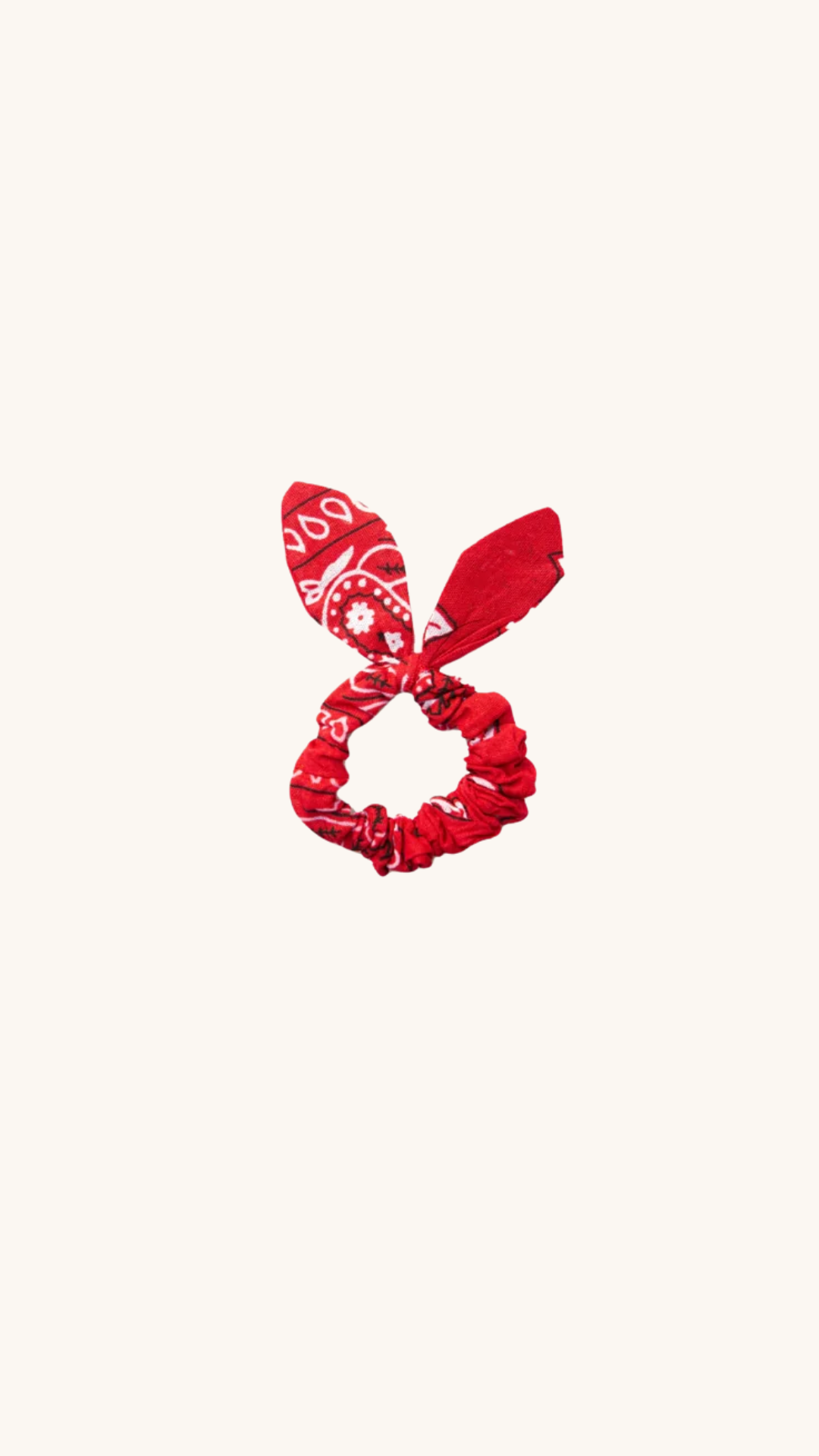Scrunchy Chouchou Red