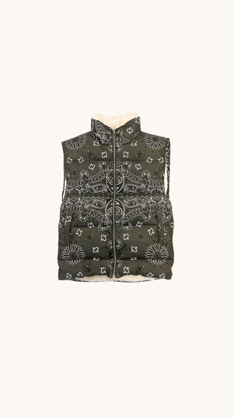 Phoenix Sleeveless Jacket Kaki