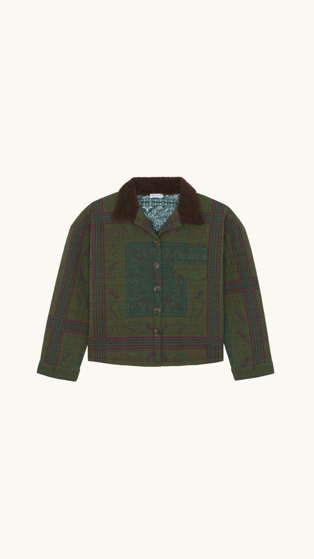 Boho Green Jacket